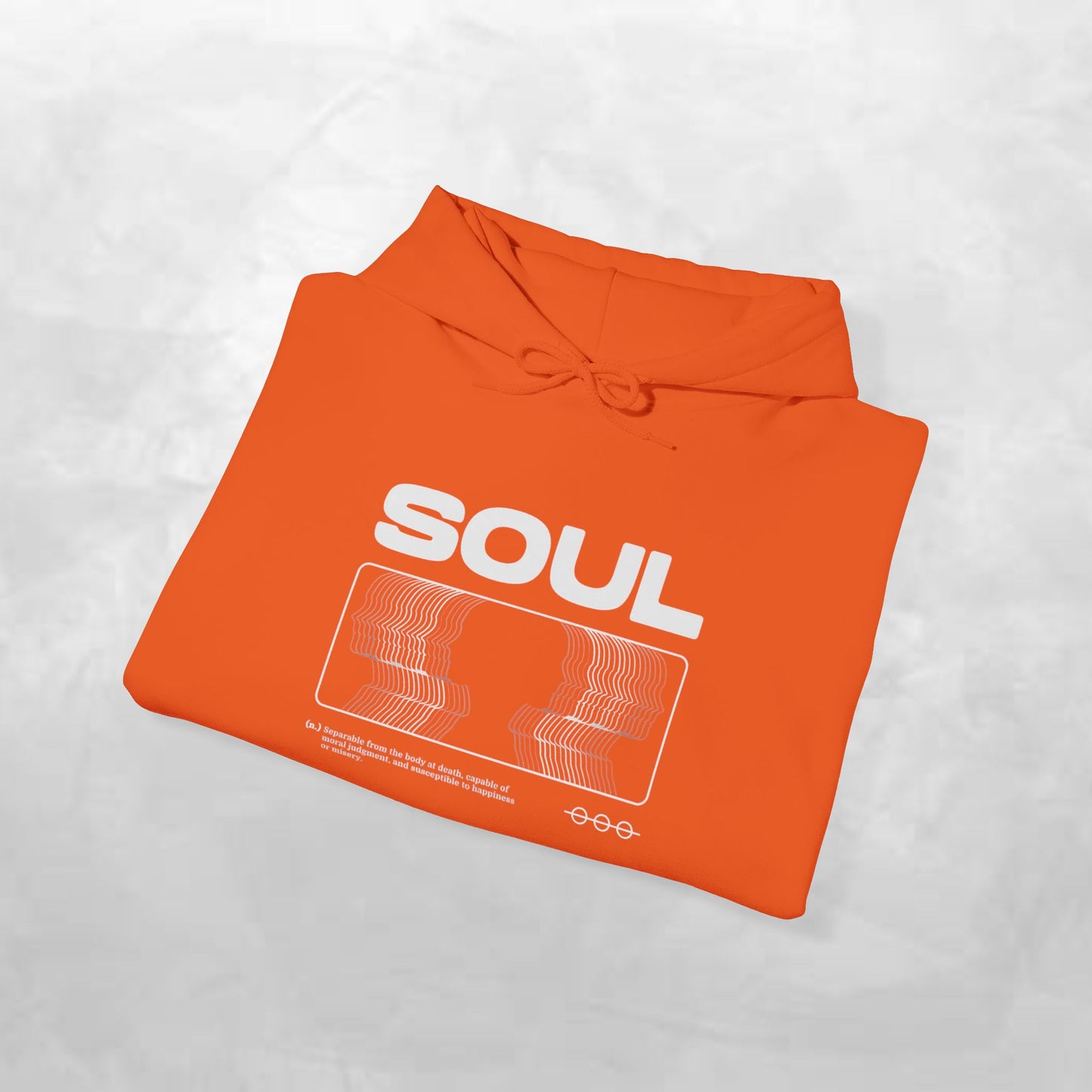 Soul Graphic Hoodie — Retro VHS Silhouette Streetwear
