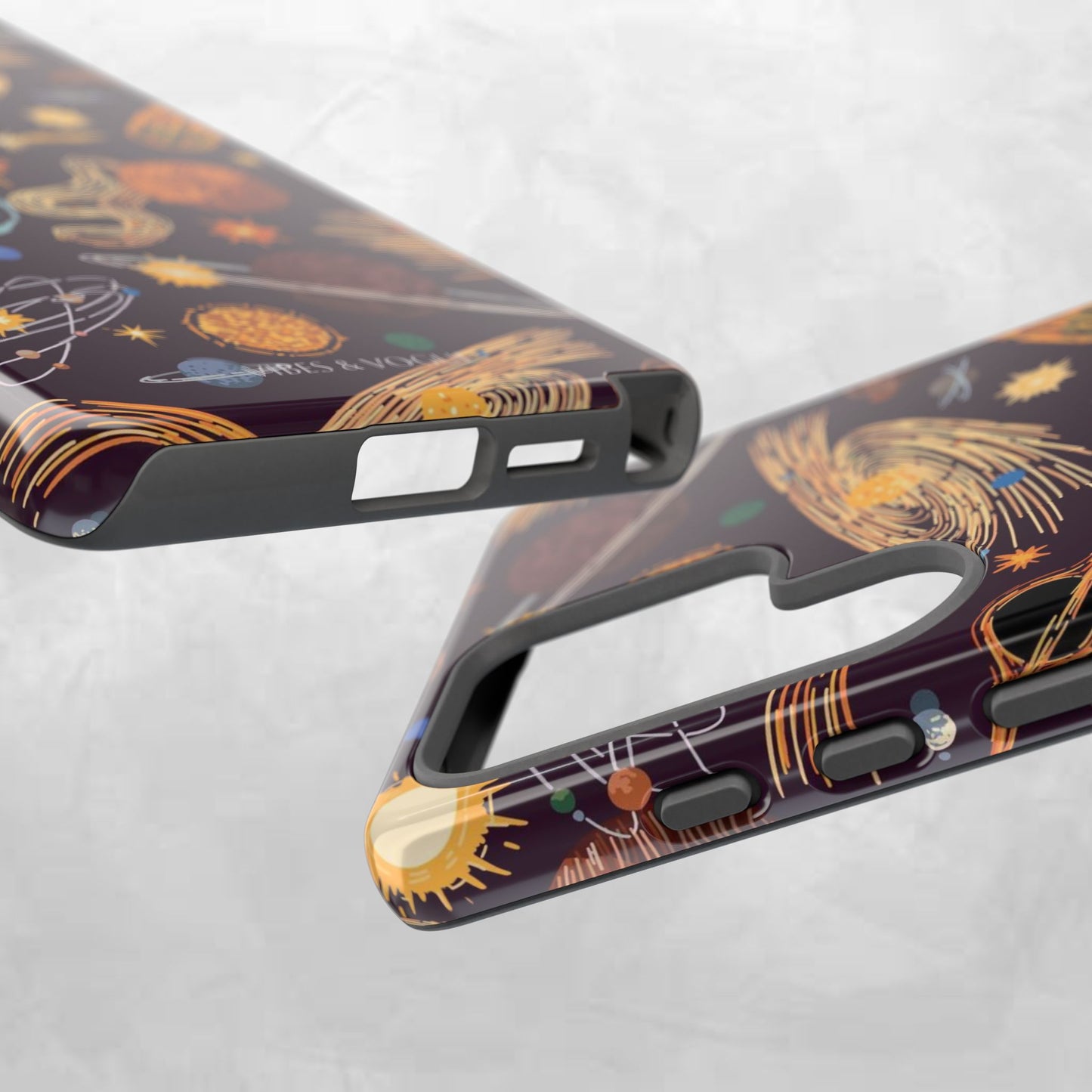 Space-Themed Phone Case - Cosmic Galaxy Design, Durable Protective Cover, Unique Gift, Celestial Lover's Accessory