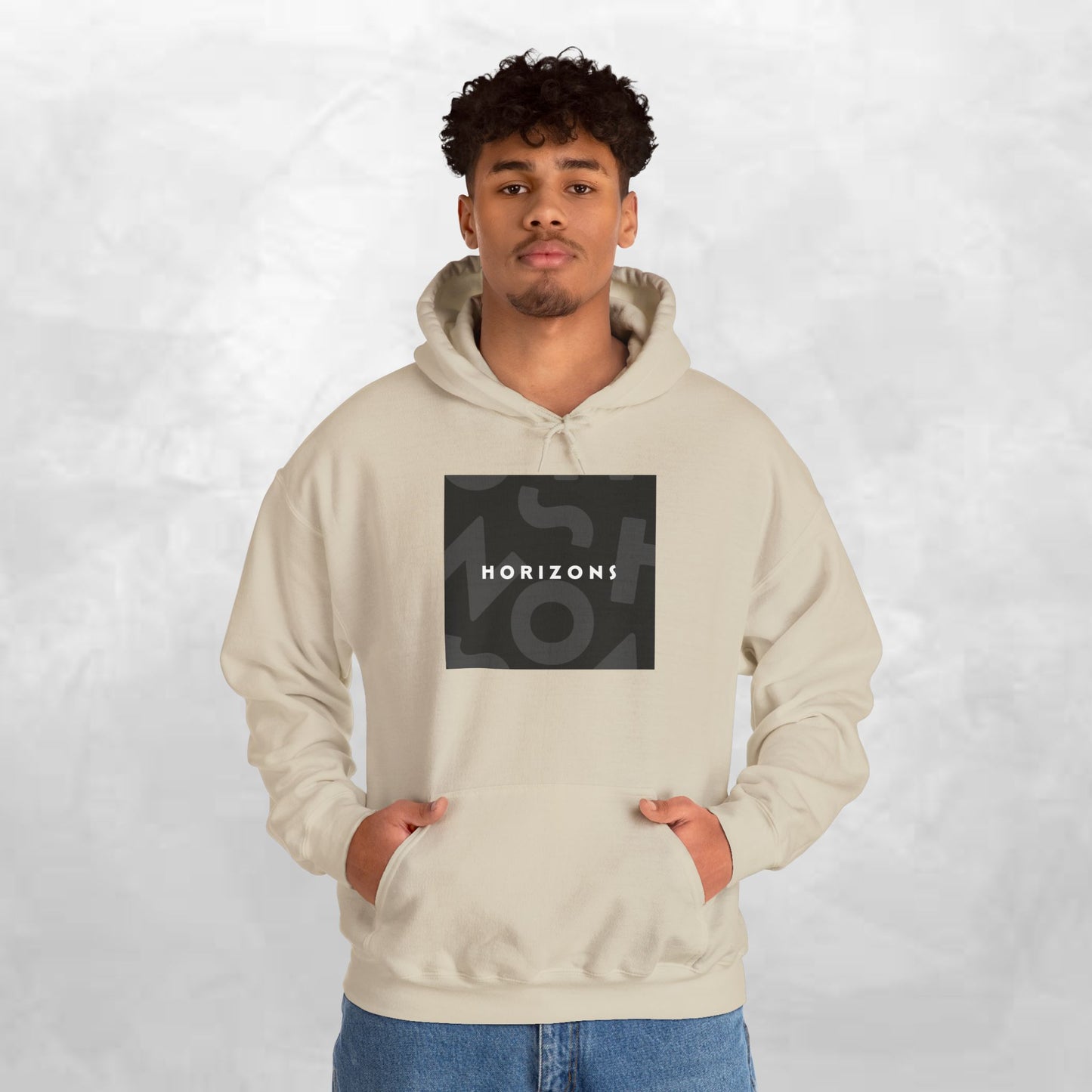 Horizons Unisex Heavy Blend™ Hooded Sweatshirt - Cozy Graphic Hoodie for Casual Wear