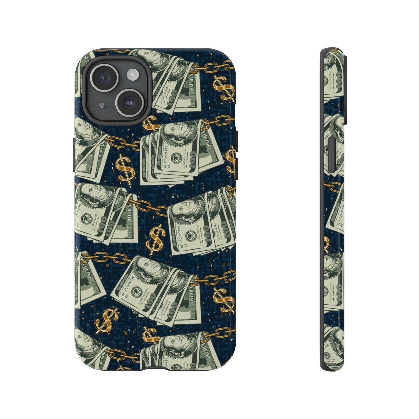 Money Motivation Phone Case, Tough Cases for iPhone, Money Design Phone Accessory, Trendy Tech Gifts, Unique Phone Cover