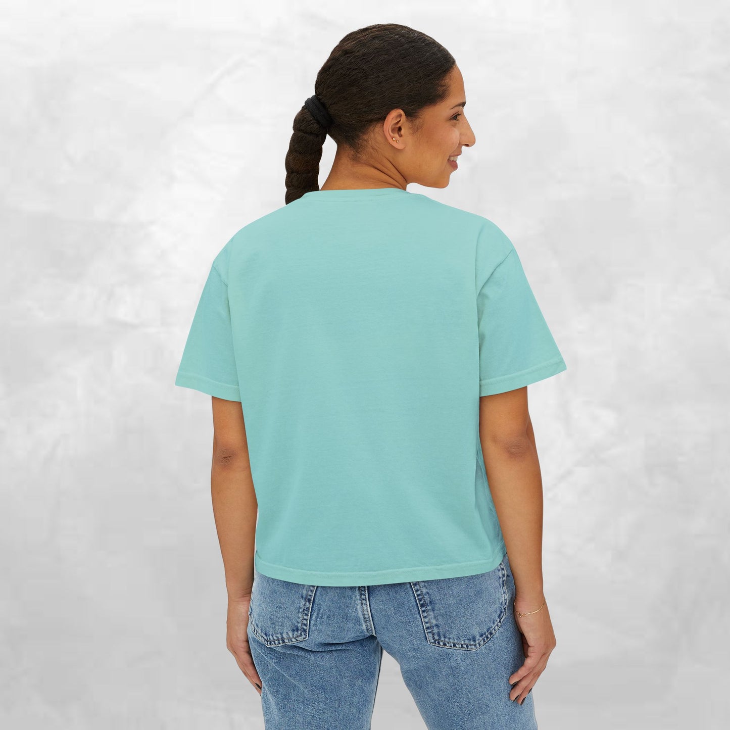 Women's Boxy Tee - Love You Graphic T-Shirt for Valentine's Day & Everyday Wear