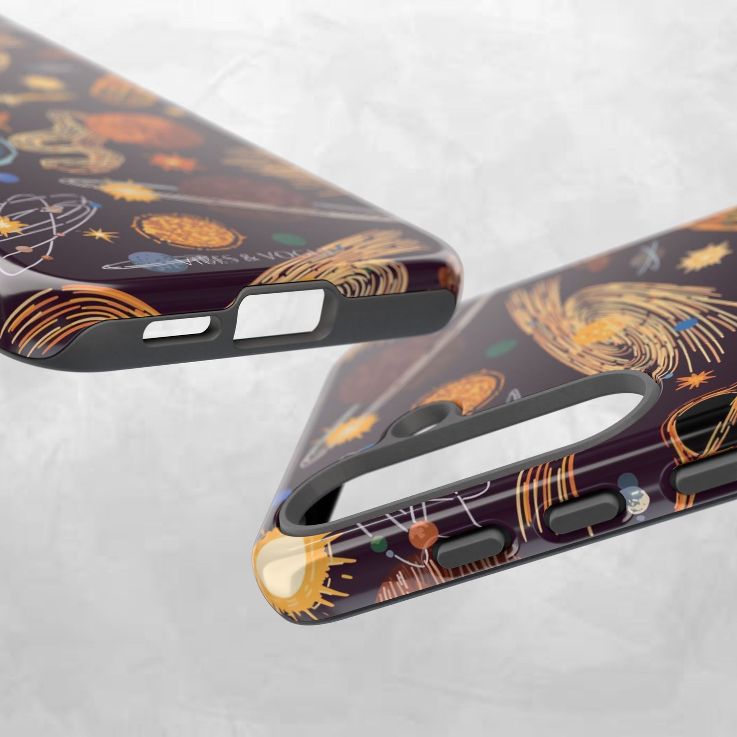 Space-Themed Phone Case - Cosmic Galaxy Design, Durable Protective Cover, Unique Gift, Celestial Lover's Accessory
