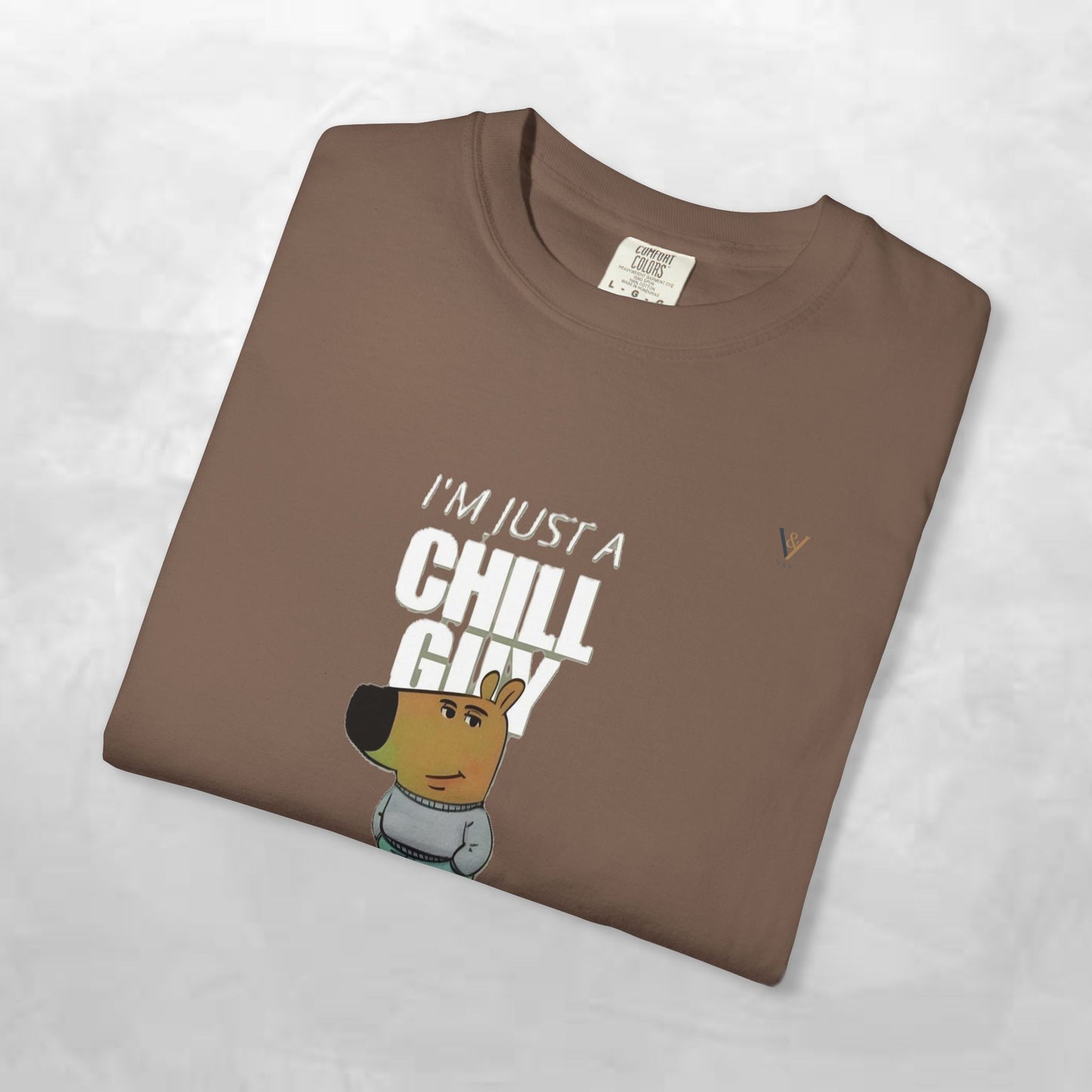 Chill Guy Graphic T-Shirt - Relaxed Unisex Tee for Casual Vibes