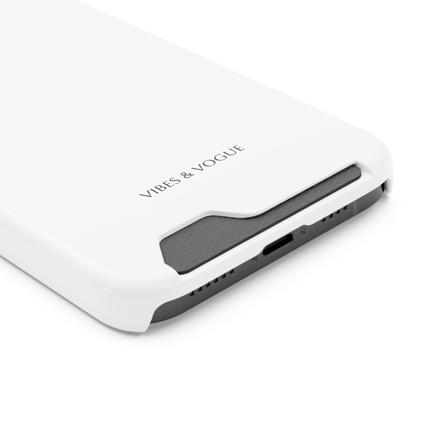Sleek Phone Case with Card Holder - Stylish Convenience for Everyday Use