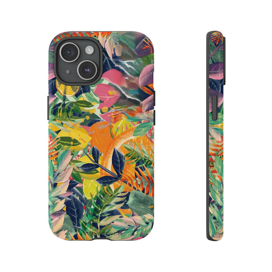 Tropical Plant Phone Case | Tough Cases for Nature Lovers, Floral Design, Gift for Her, Eco-Friendly, Smartphone Accessory