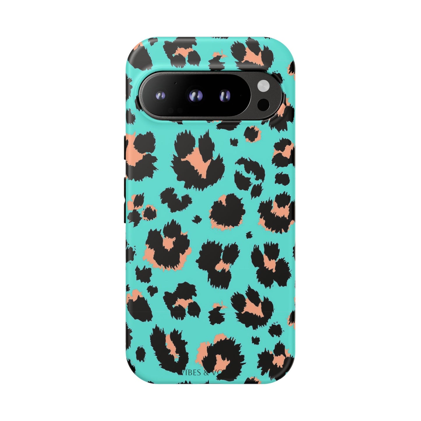 Leopard Print Phone Case, Tough Phone Case, Wild Style Accessory, Animal Print Cover, Stylish Phone Protection