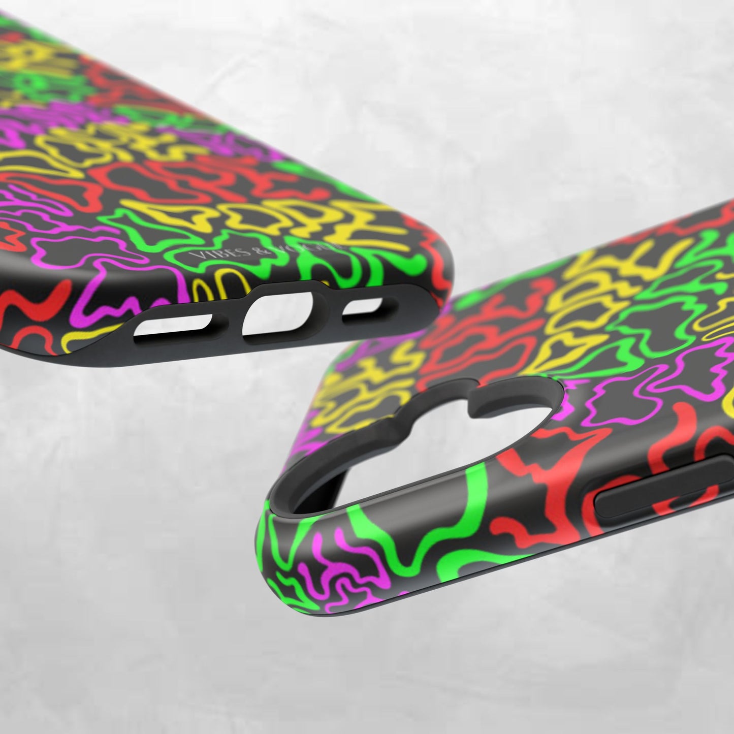 Colorful Magnetic Phone Cases, Funky Case for Teens, Cool Phone Accessories, Unique Gift for Friends, Vibrant Tough Cases, Phone Protection