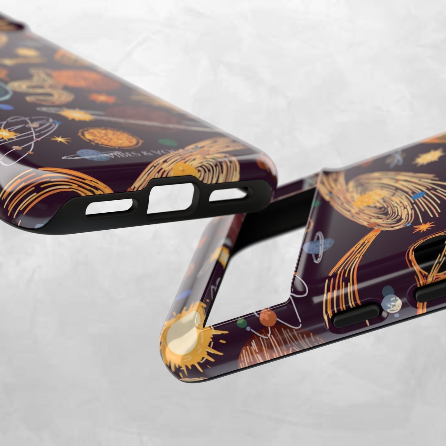 Space-Themed Phone Case - Cosmic Galaxy Design, Durable Protective Cover, Unique Gift, Celestial Lover's Accessory