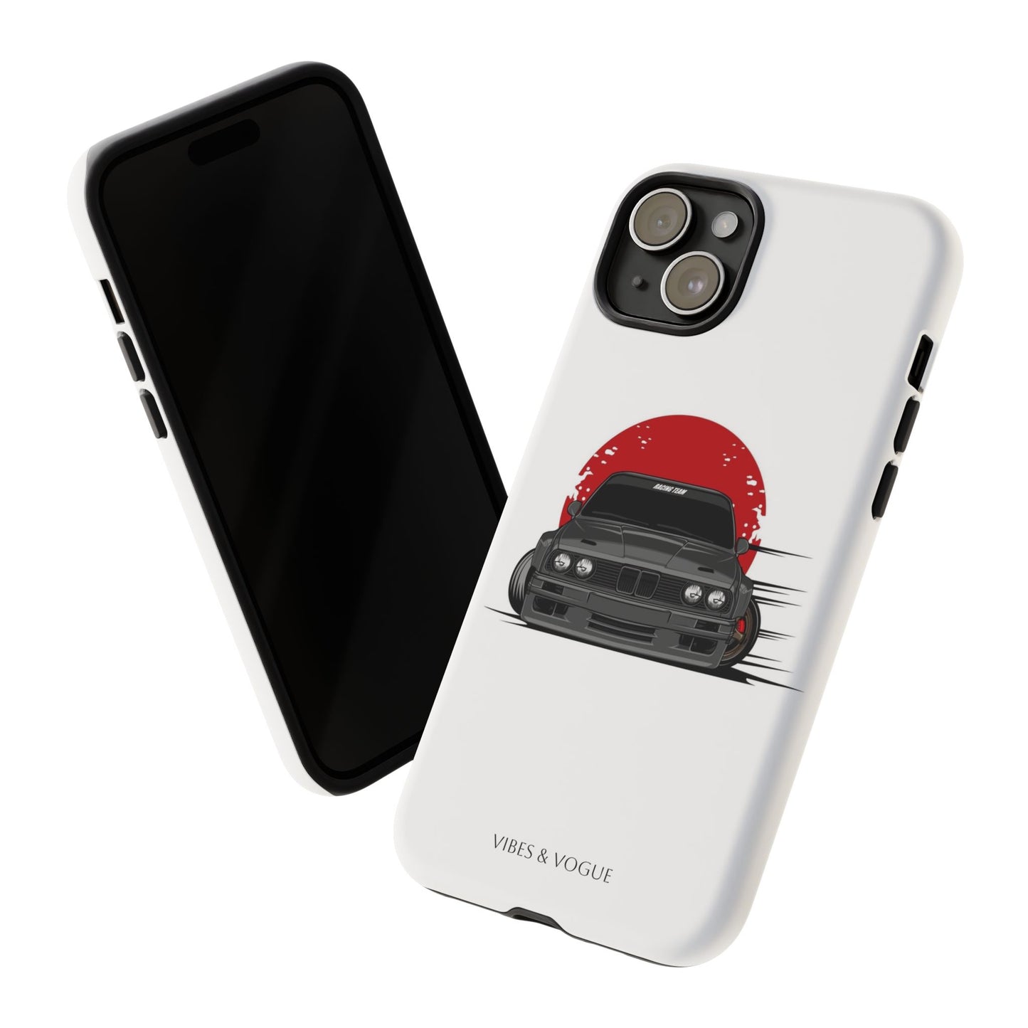 Tough Cases – Retro Racing Car Phone Case for Auto Enthusiasts