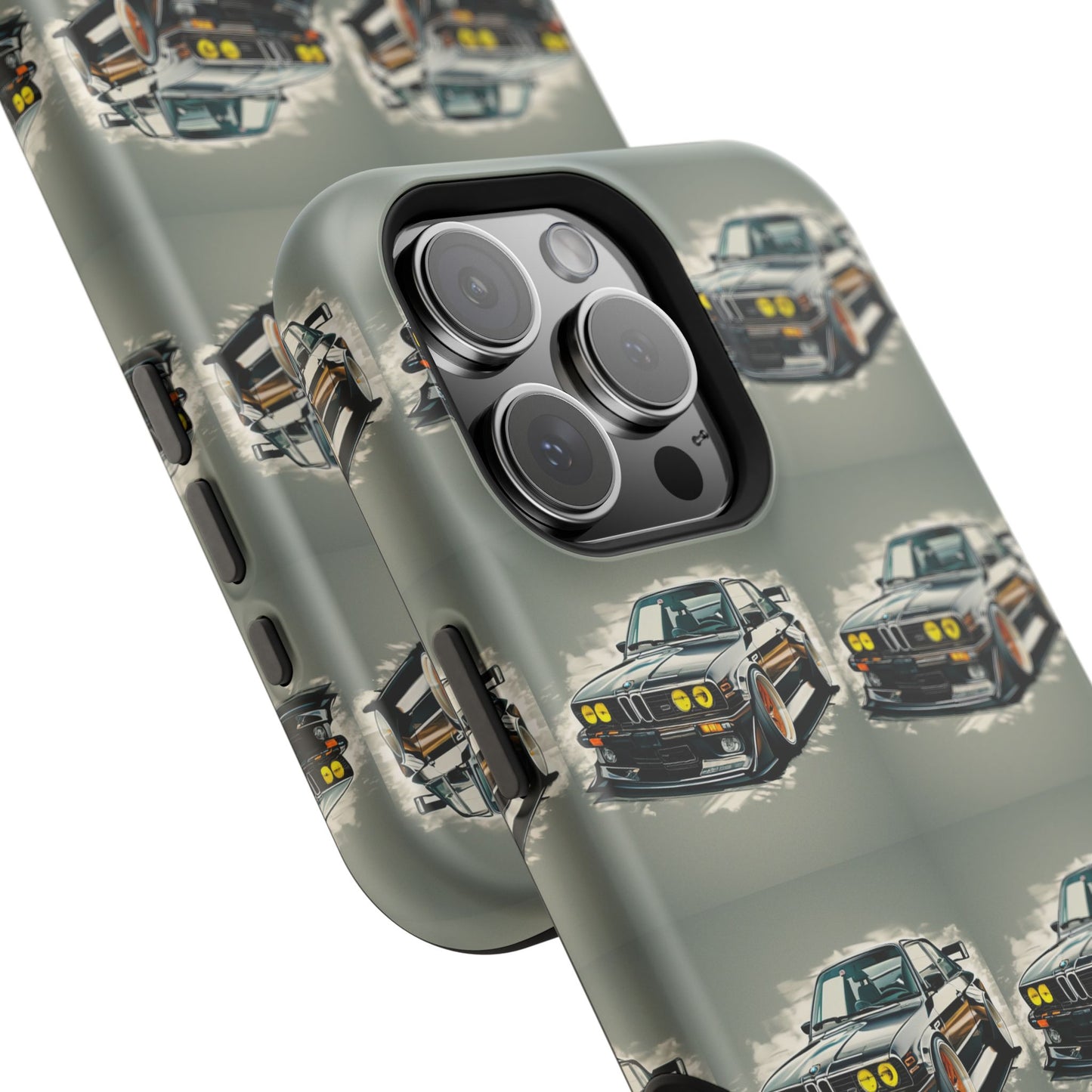 Stylish Car-Themed Magnetic Tough Cases - Perfect for Auto Enthusiasts