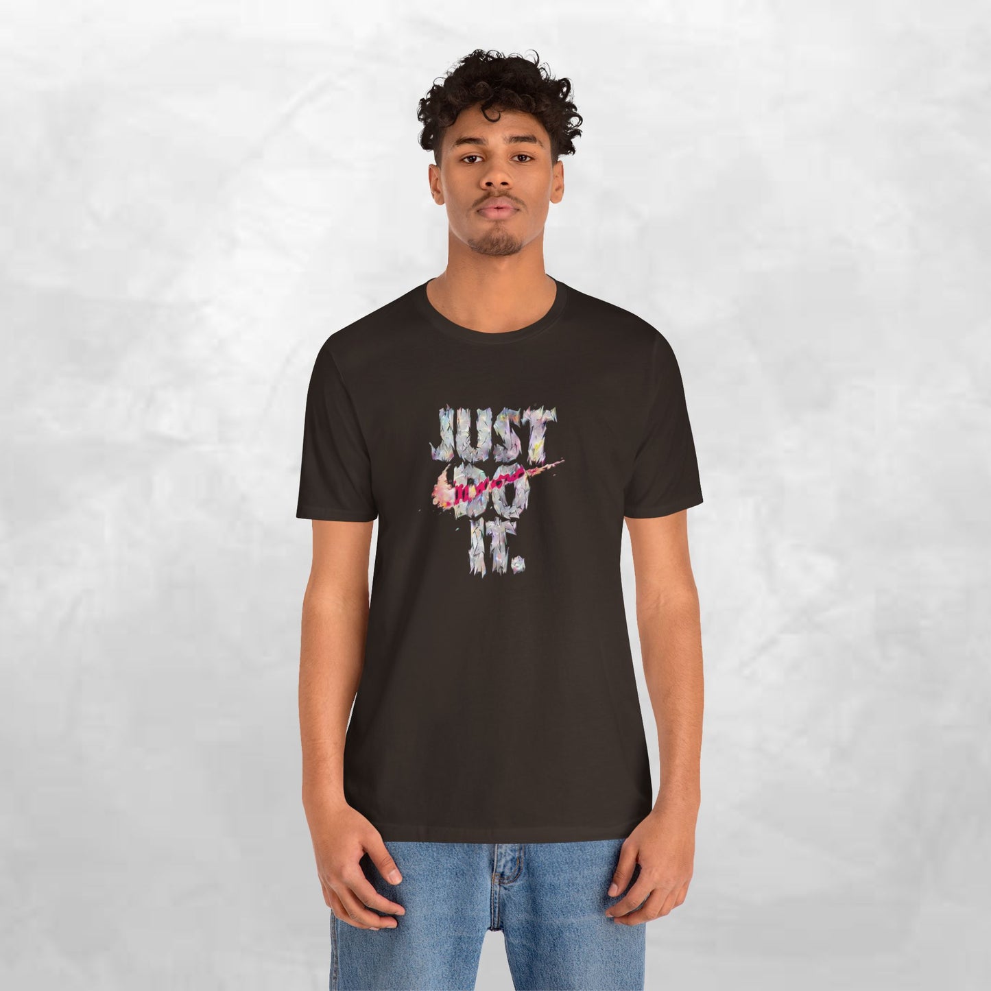 Motivational Graphic Tee - Unisex Jersey Short Sleeve T-Shirt, Just Do It Shirt, Casual Wear, Fitness Apparel, Gift Idea