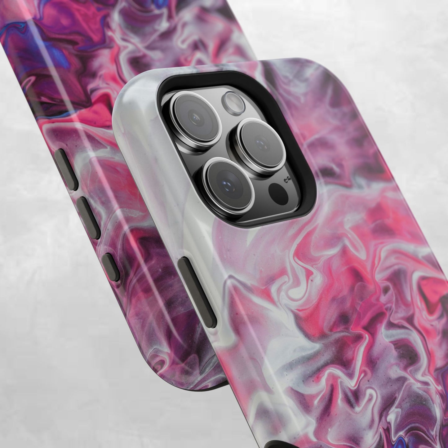 Vibrant Phone Case for Trendsetters | Abstract Marble Design, Impact-Resistant, Stylish Tech Accessory, Perfect Gift