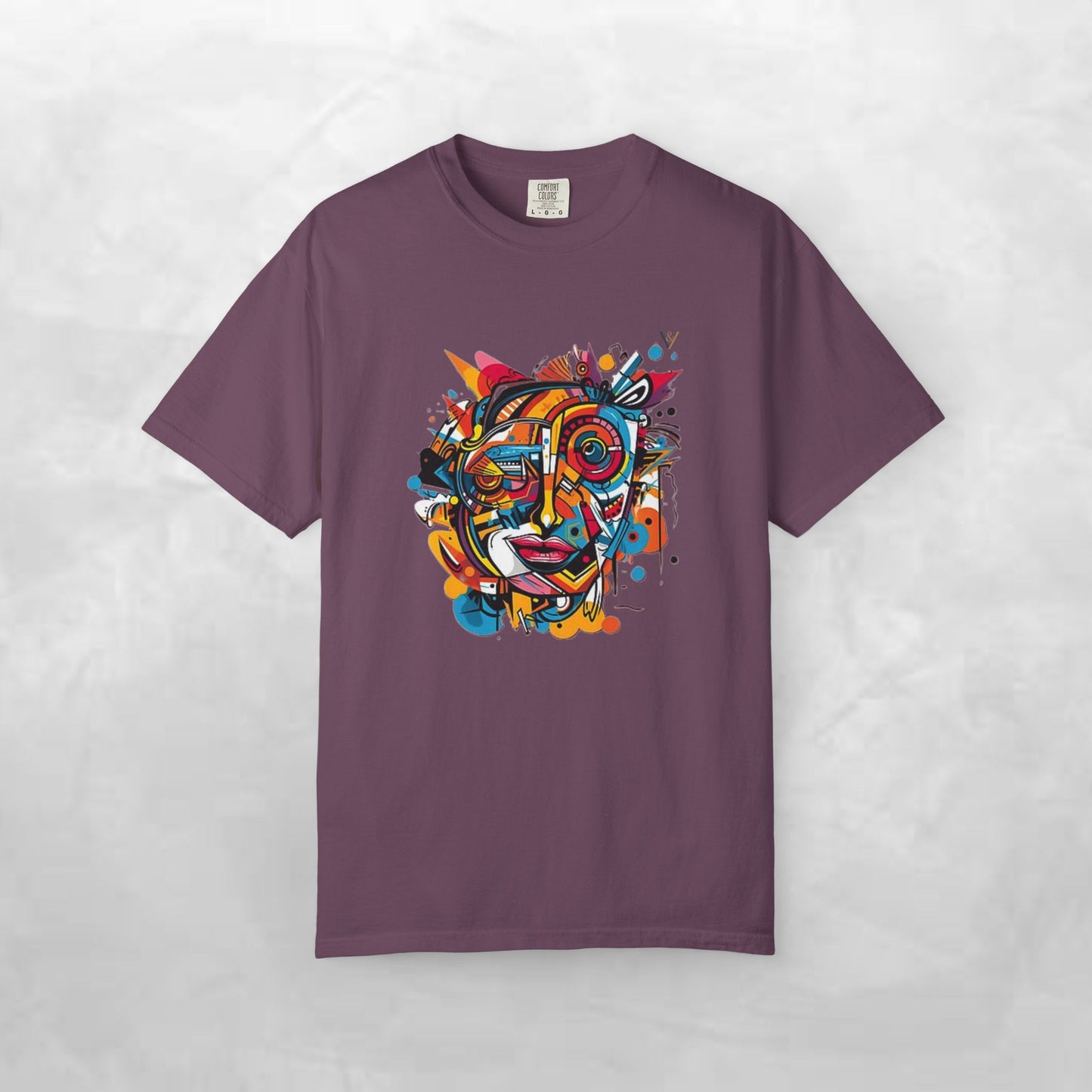 Vibrant Abstract Art Unisex T-Shirt - Casual Wear for Art Lovers