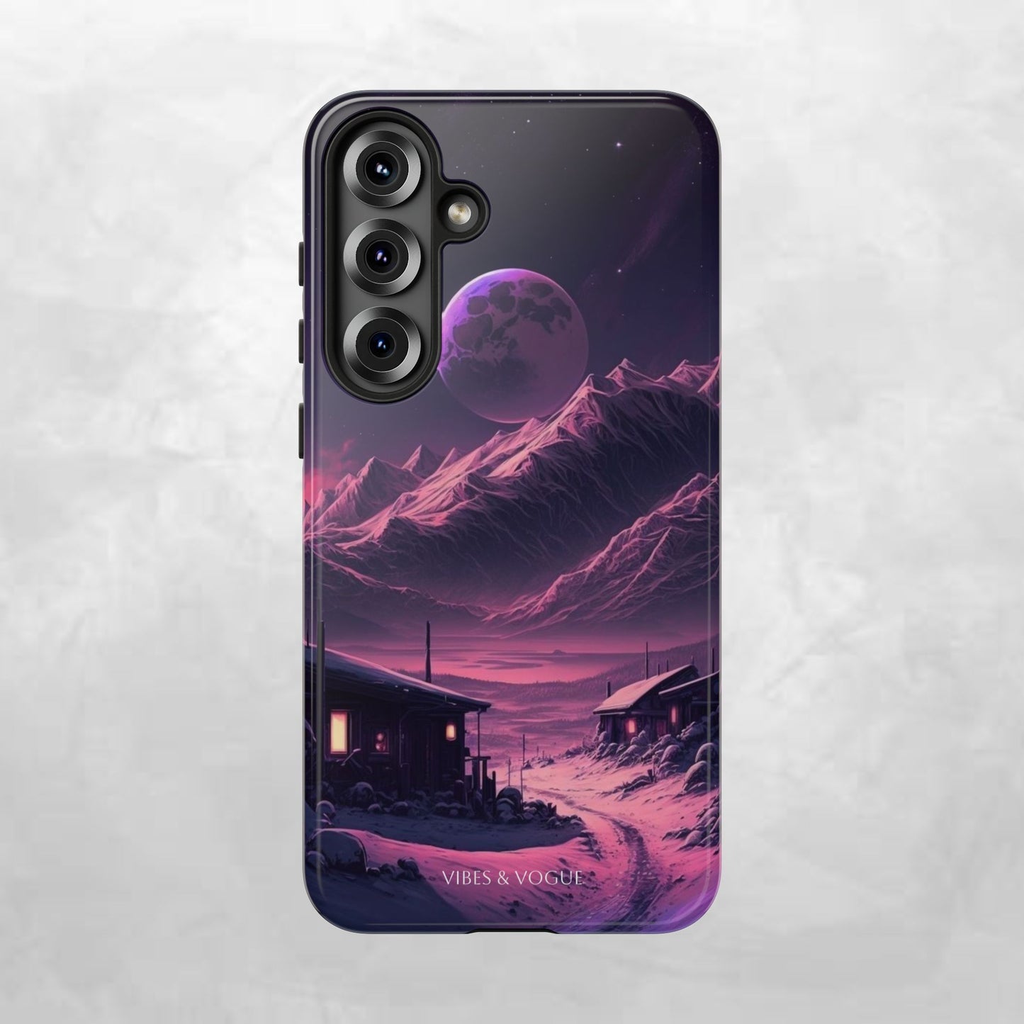 Futuristic Phone Case, Galaxy Aesthetic, Cosmic Art, Stylish Protection, Gifts for Tech Lovers
