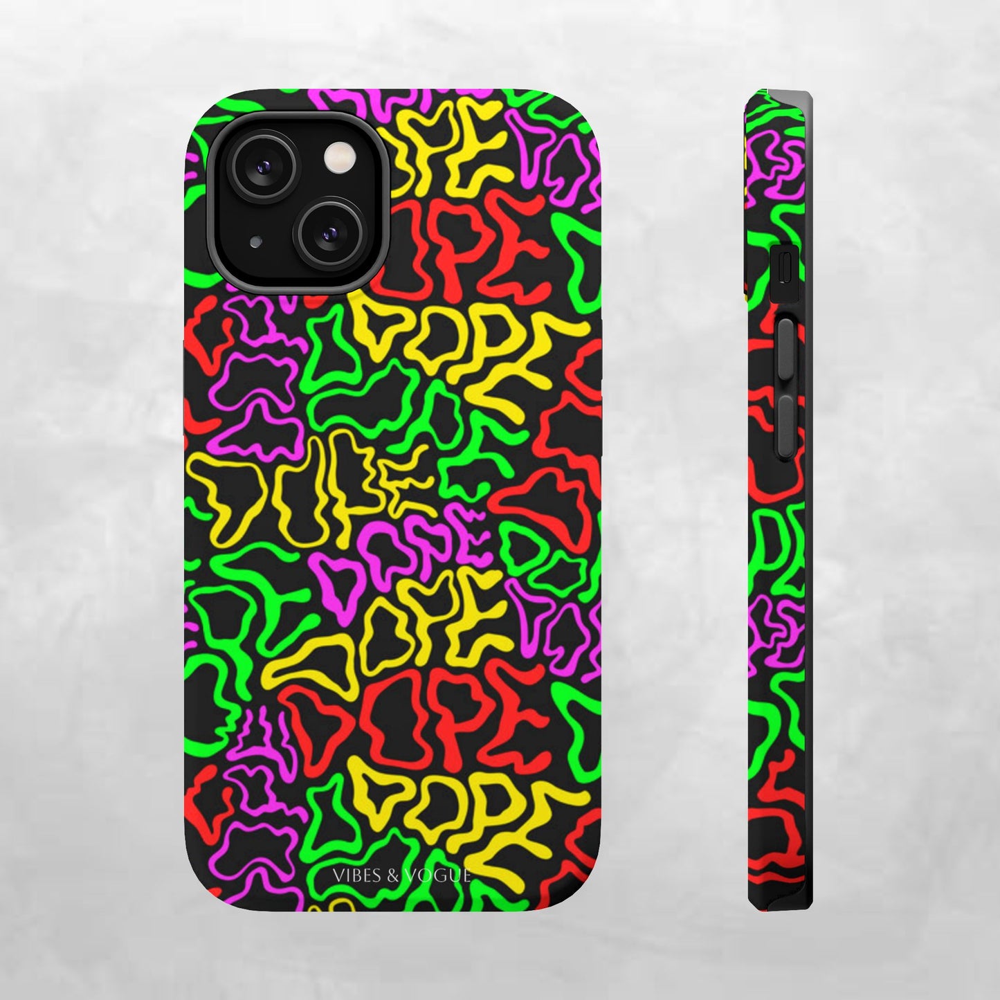 Colorful Magnetic Phone Cases, Funky Case for Teens, Cool Phone Accessories, Unique Gift for Friends, Vibrant Tough Cases, Phone Protection
