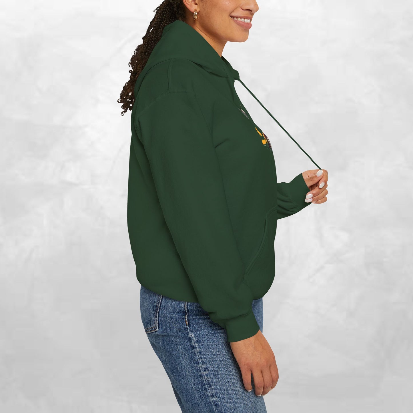 Chic Graphic Hoodie - Unisex Heavy Blend™ Sweatshirt, Casual Wear, Street Style, Gift for Him/Her, Comfortable Fashion, Trendy Apparel