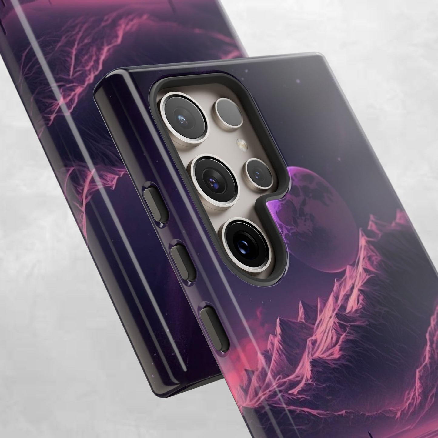 Futuristic Phone Case, Galaxy Aesthetic, Cosmic Art, Stylish Protection, Gifts for Tech Lovers