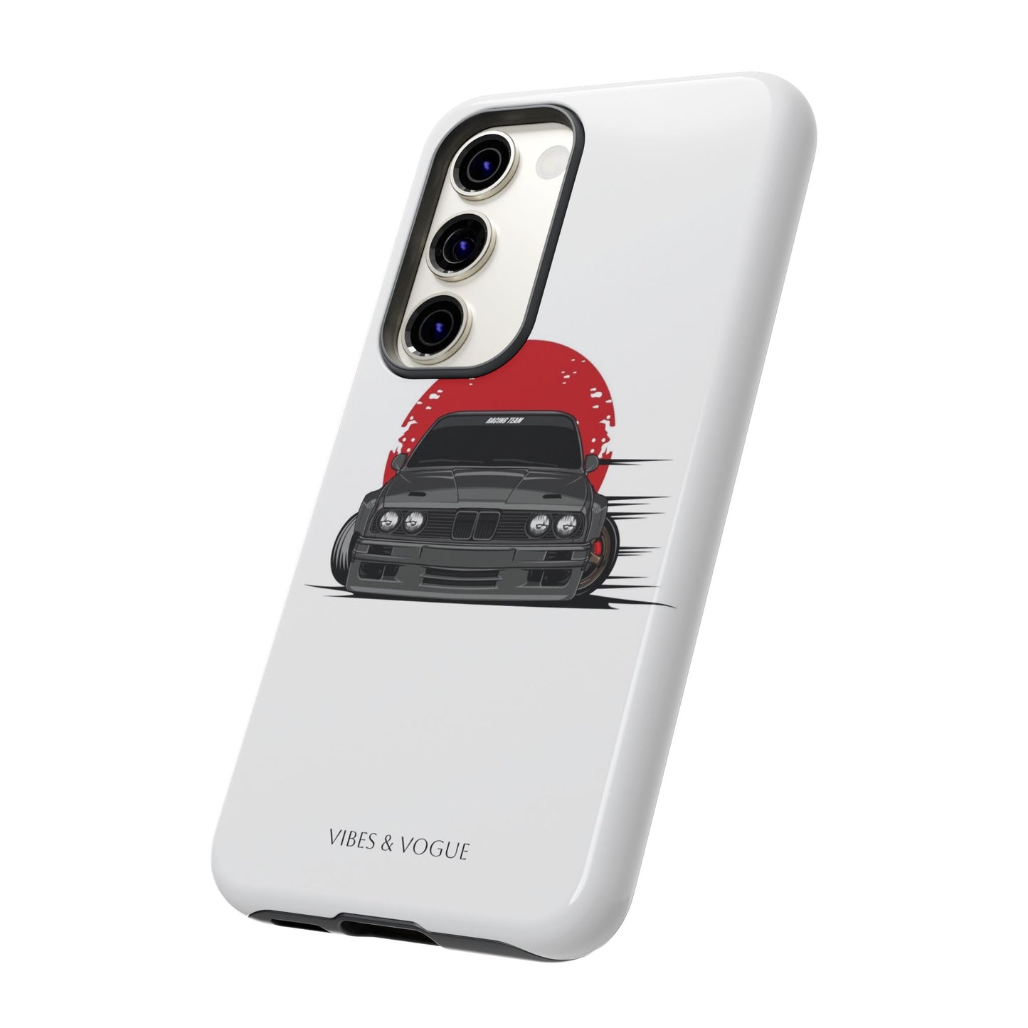 Tough Cases – Retro Racing Car Phone Case for Auto Enthusiasts