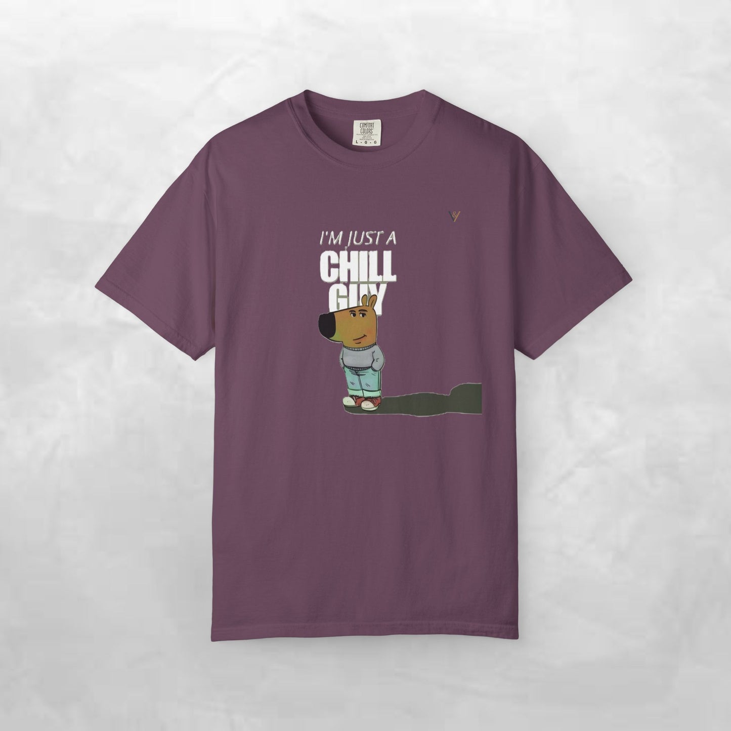 Chill Guy Graphic T-Shirt - Relaxed Unisex Tee for Casual Vibes
