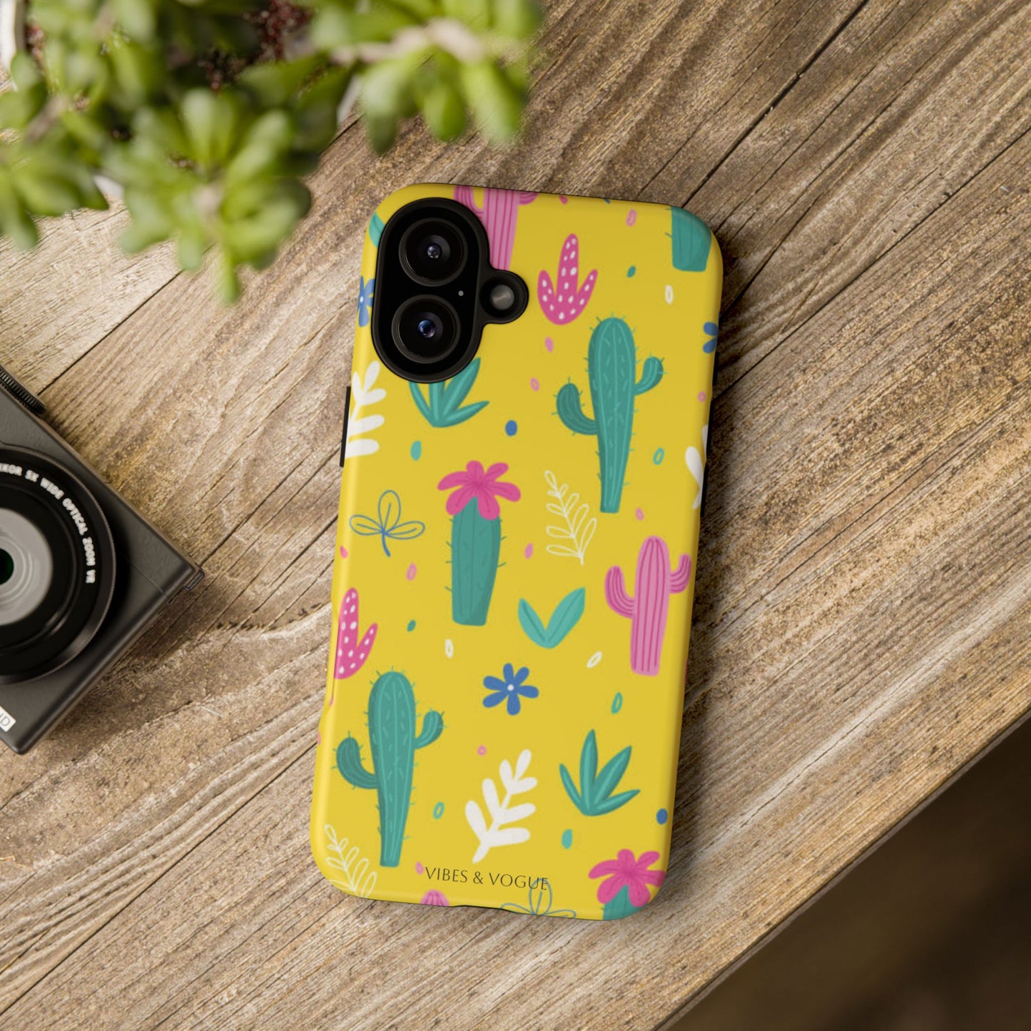 Cactus Phone Case - Tough Cases for Nature Lovers