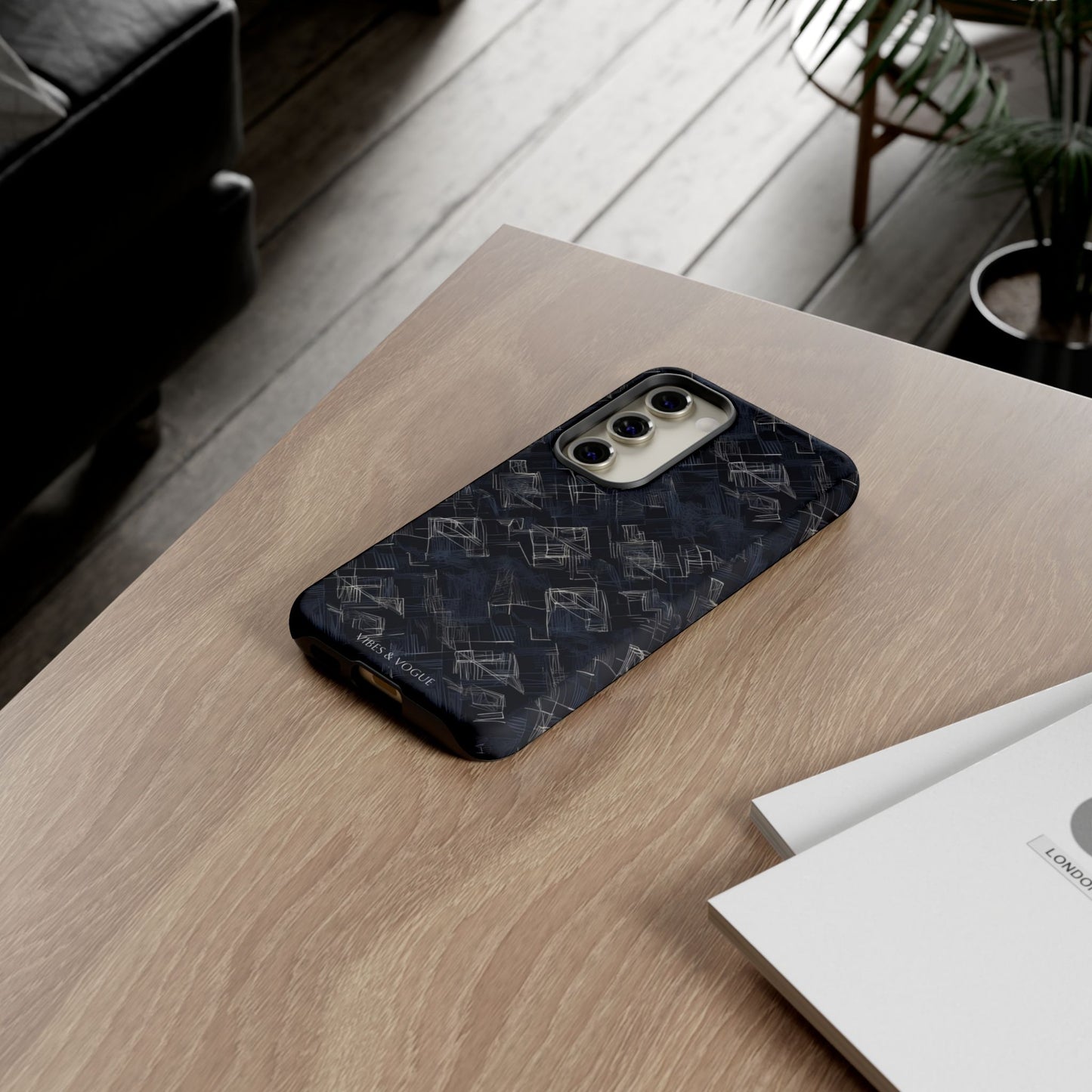 Tough Cases: Modern Geometric Phone Case - Durable, Stylish Protection