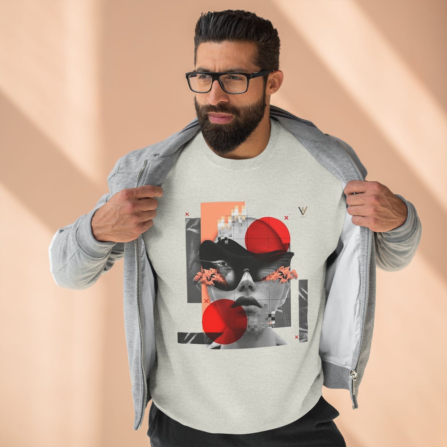 Minimalist Unisex Crewneck Sweatshirt – Cozy Casual Layering for Everyday Style