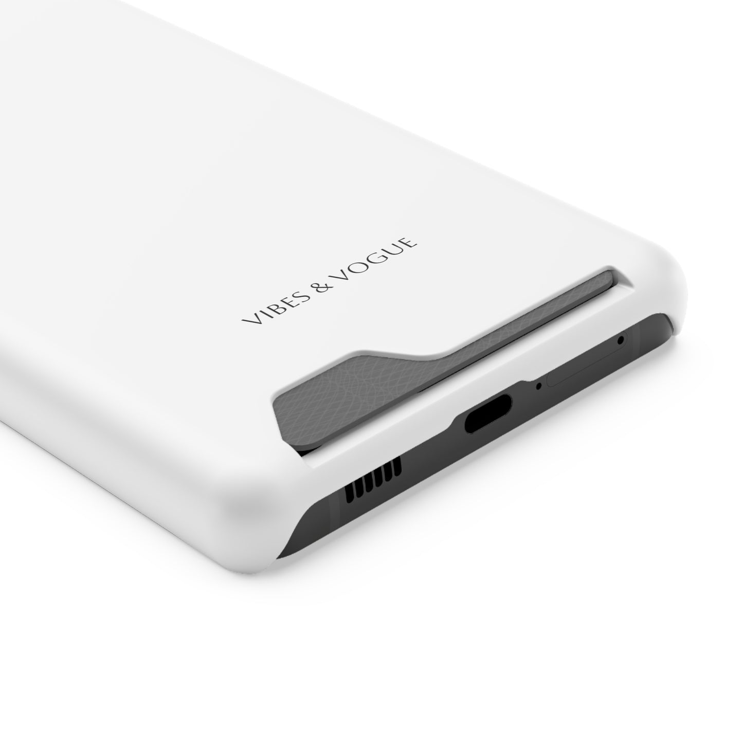 Sleek Phone Case with Card Holder - Stylish Convenience for Everyday Use