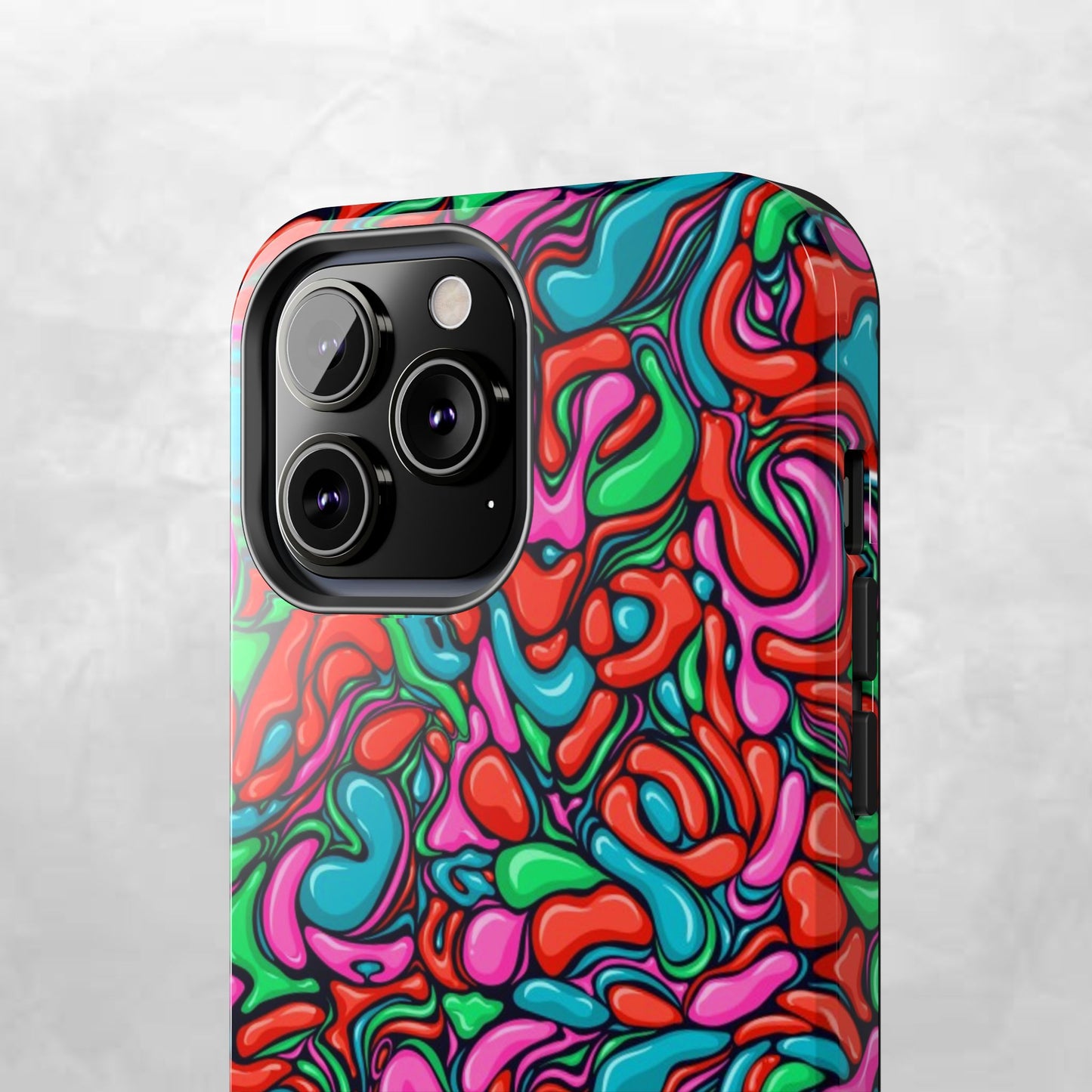 Vibrant Tough Phone Cases - Colorful Abstract Designs for Teens & Adults, Perfect Gift for Birthdays, Holidays, & Everyday Use