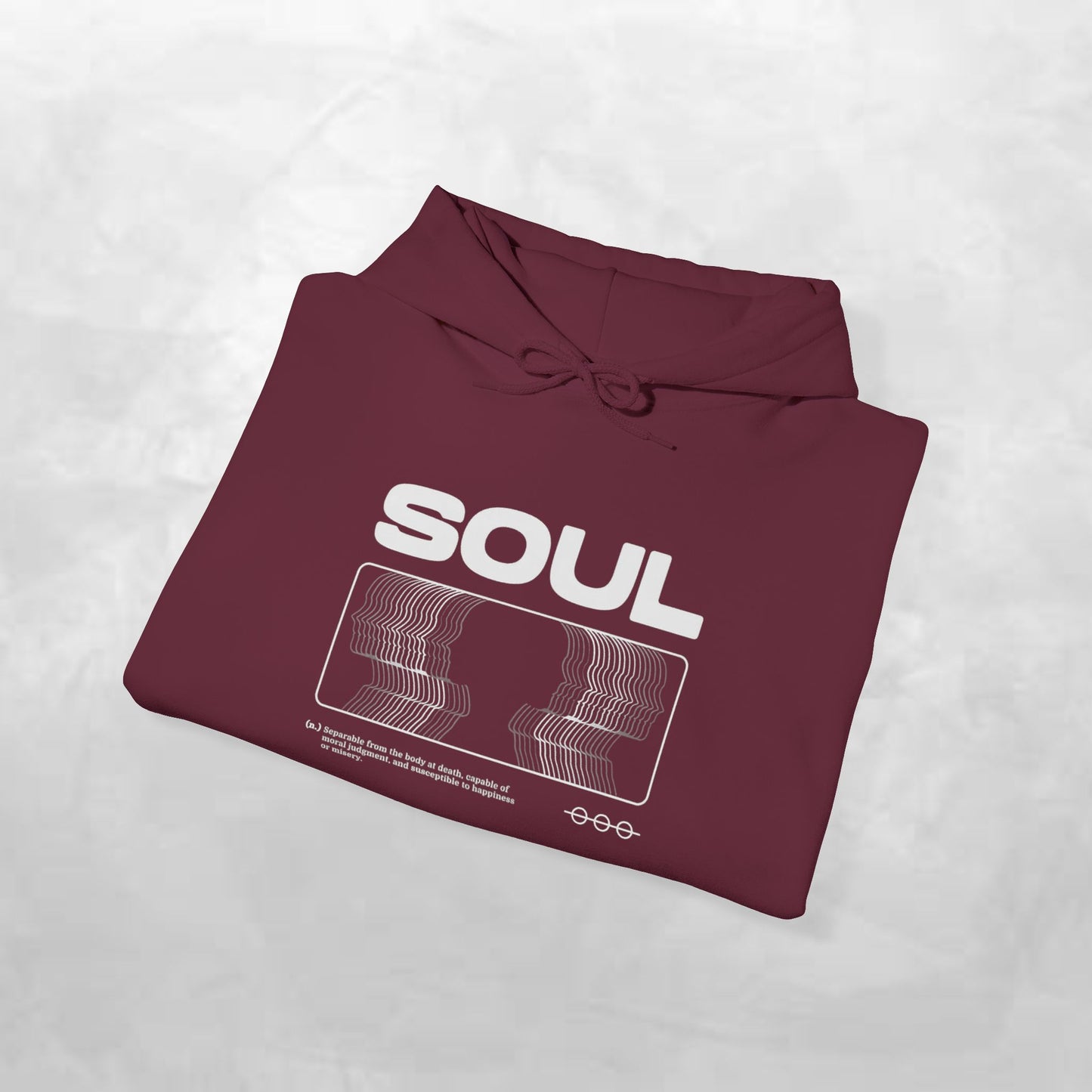 Soul Graphic Hoodie — Retro VHS Silhouette Streetwear