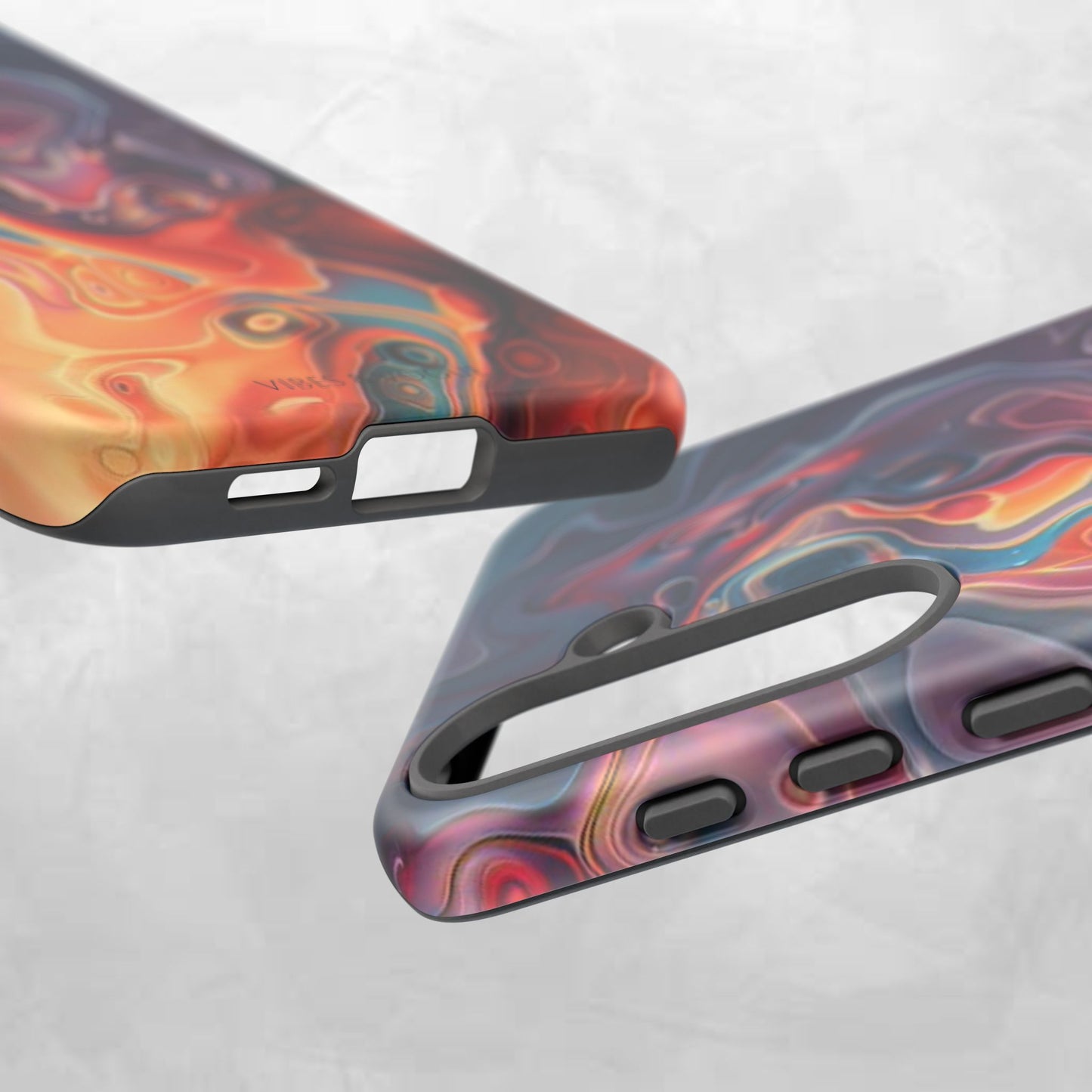 Colorful Phone Case, Abstract Print Cover, Tough Cases for Protection, Gift for Her, Modern Design, Trendy Mobile Accessory