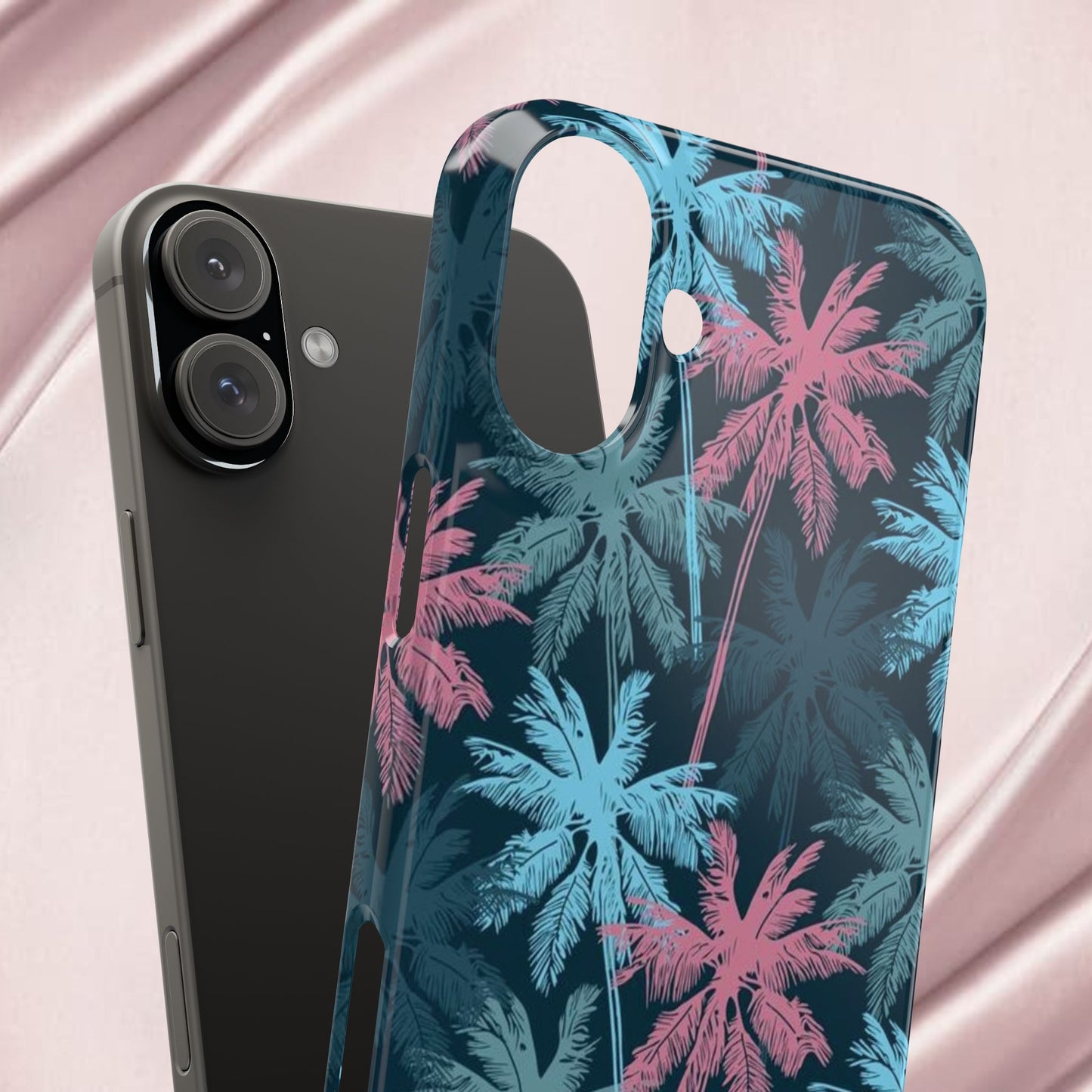 Tropical Vibes Slim Phone Case - Summer Botanical Design