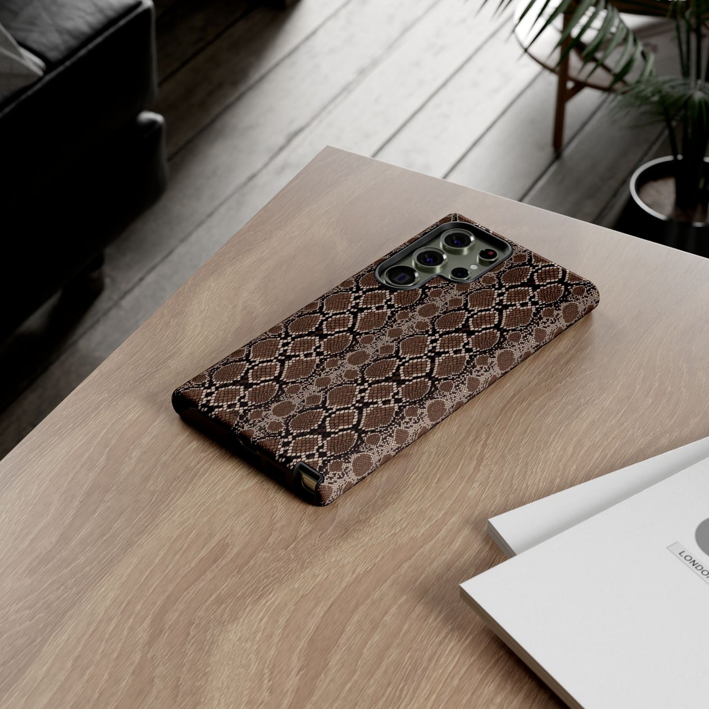 Stylish Python-Patterned Phone Case | Tough Cases