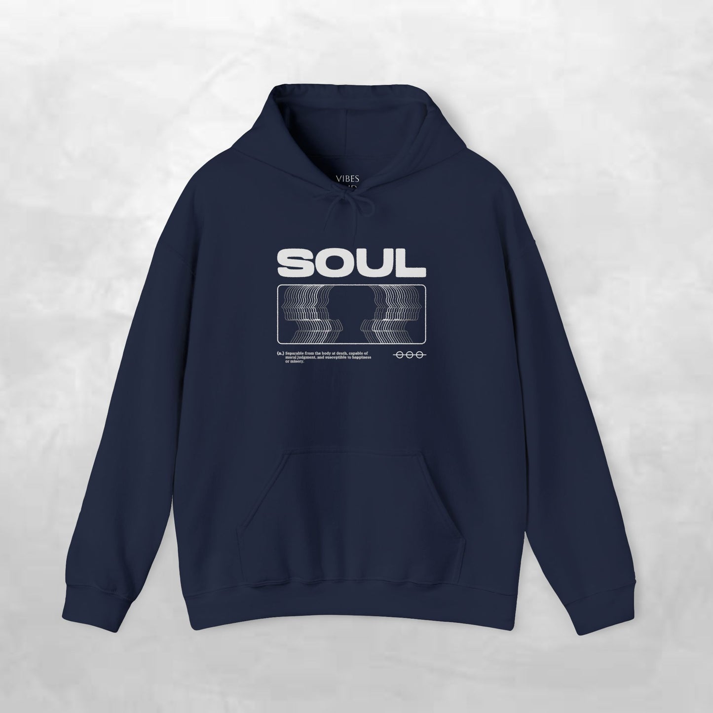 Soul Graphic Hoodie — Retro VHS Silhouette Streetwear