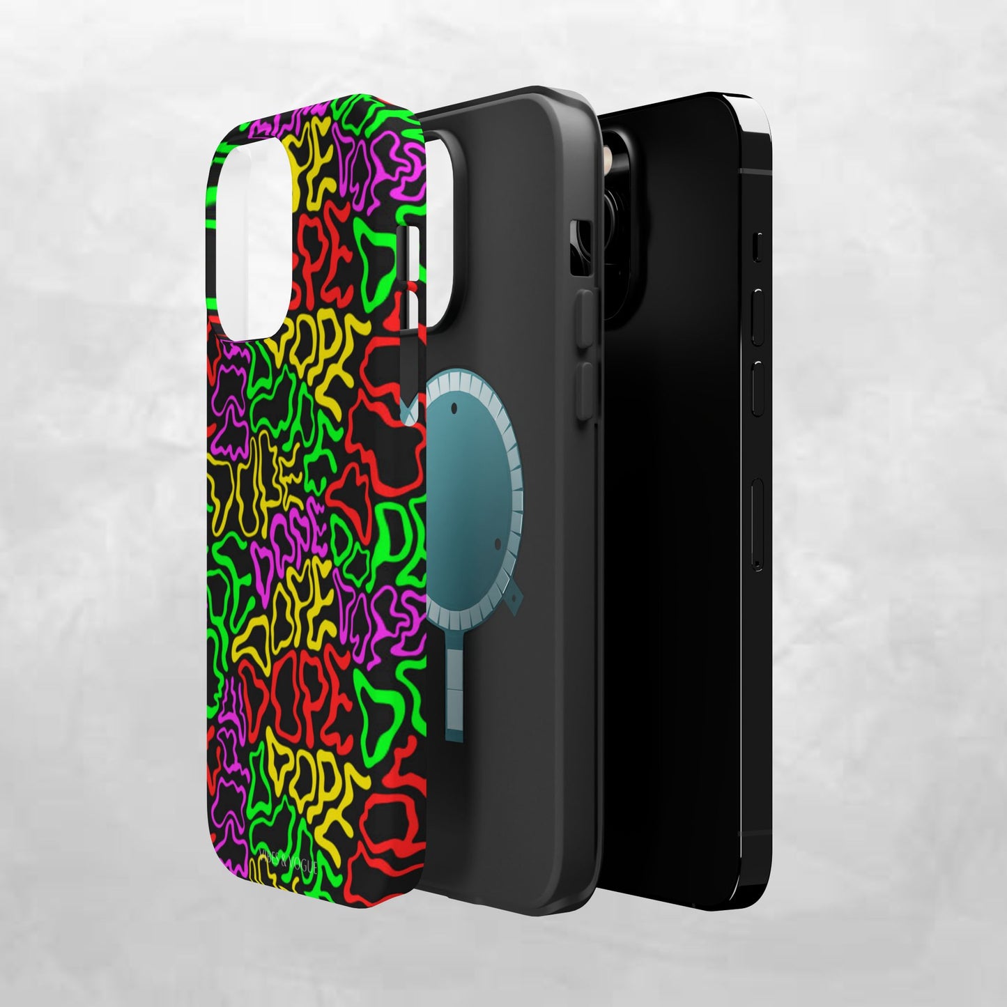 Colorful Magnetic Phone Cases, Funky Case for Teens, Cool Phone Accessories, Unique Gift for Friends, Vibrant Tough Cases, Phone Protection