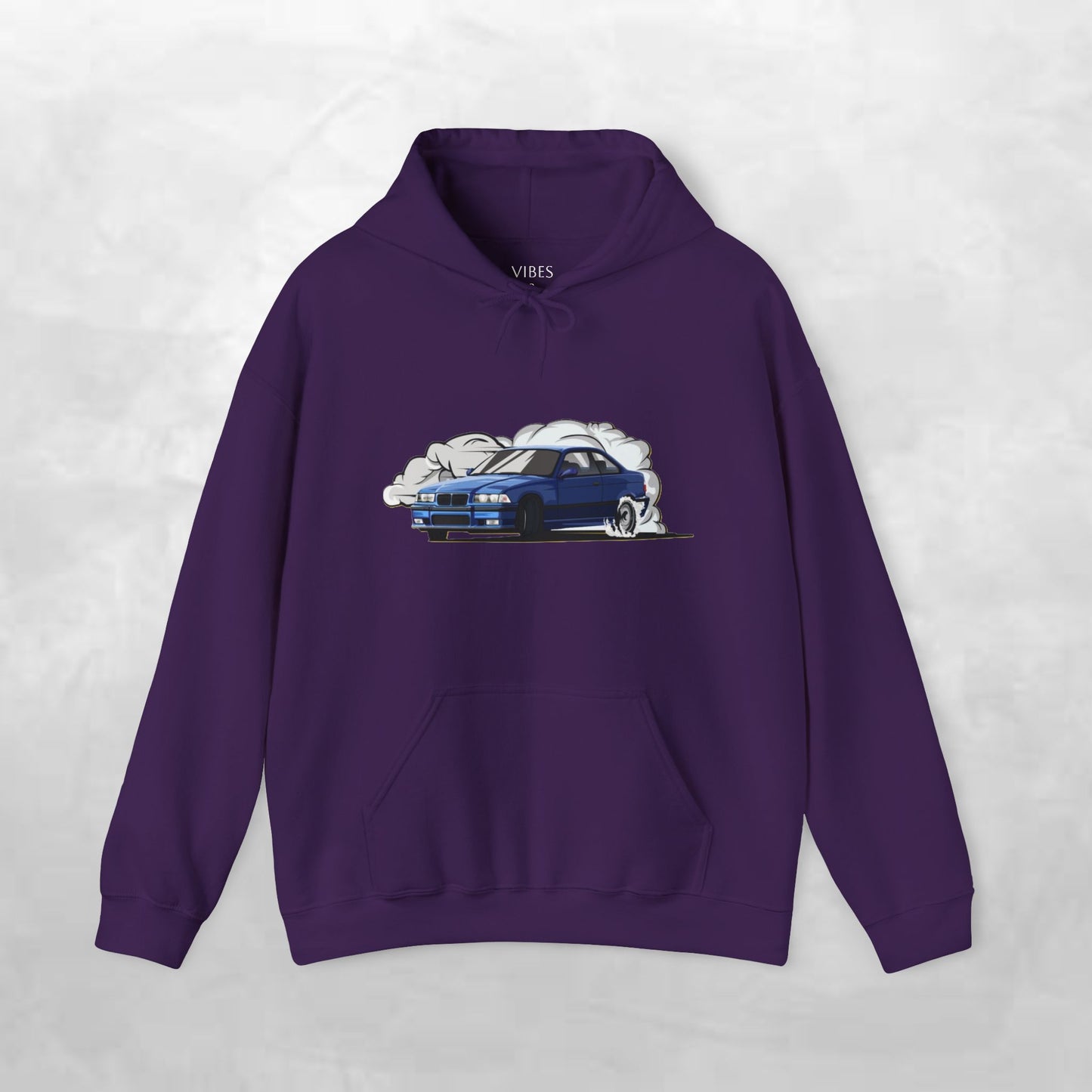 Cool Car Graphic Hoodie for Auto Lovers, Vintage Sweatshirt, Perfect Gift for Car Enthusiasts, Casual Wear, Unisex Hoodie
