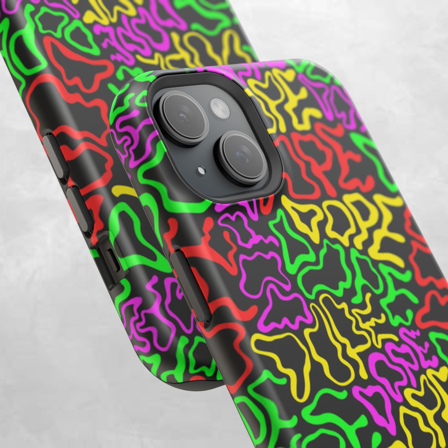 Colorful Magnetic Phone Cases, Funky Case for Teens, Cool Phone Accessories, Unique Gift for Friends, Vibrant Tough Cases, Phone Protection