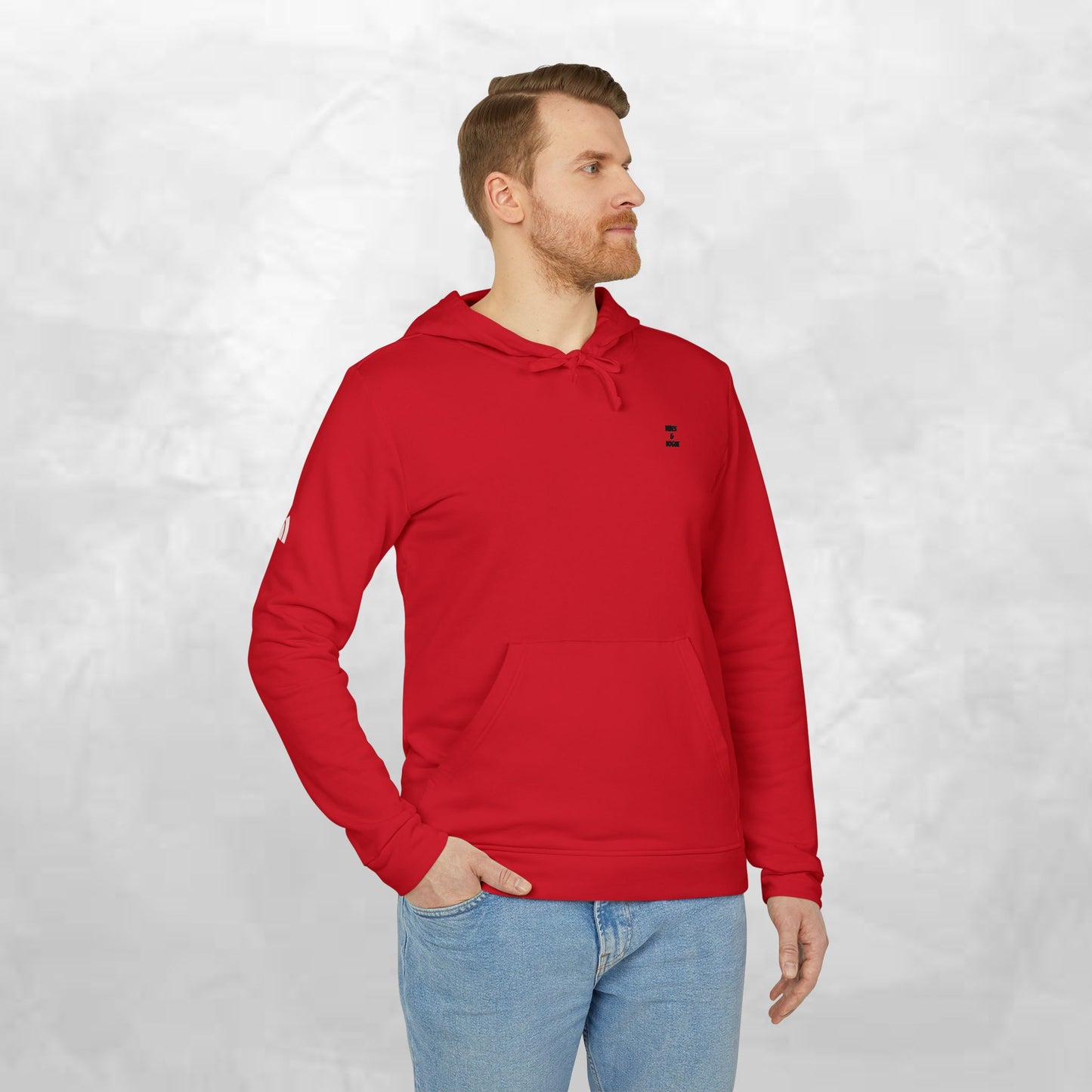 Adidas Unisex Fleece Hoodie - Cozy Athletic Fashion for Everyday Wear