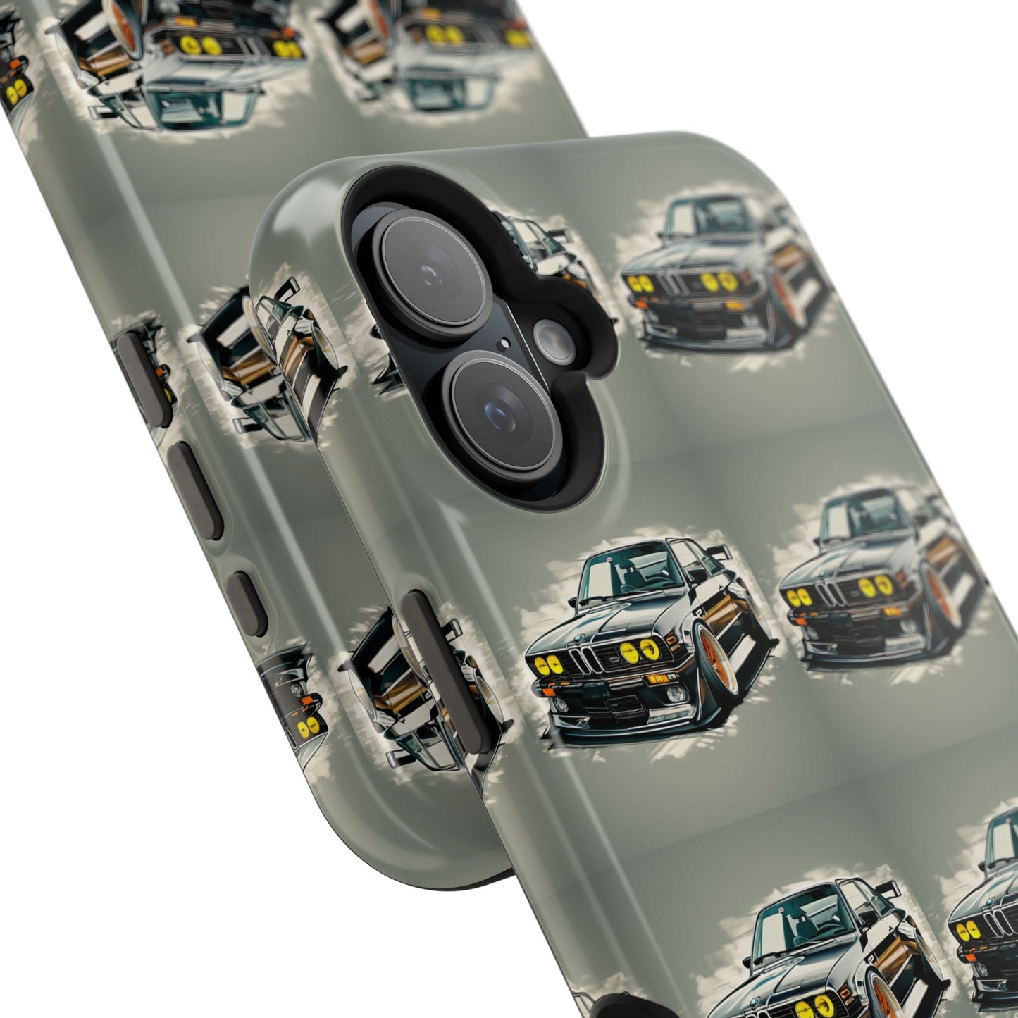 Stylish Car-Themed Magnetic Tough Cases - Perfect for Auto Enthusiasts