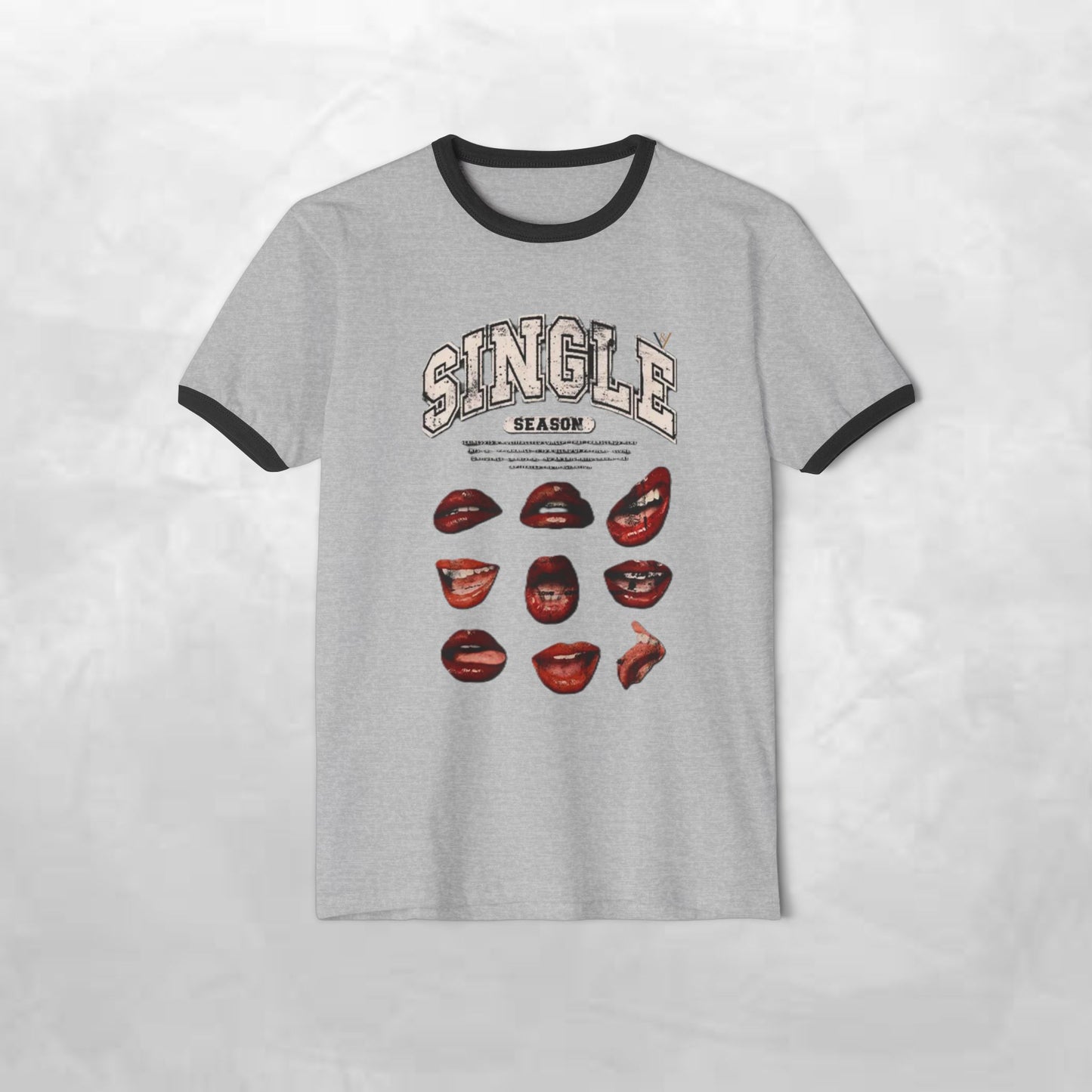 Retro Vibes & Vogue Unisex Cotton Ringer T-Shirt