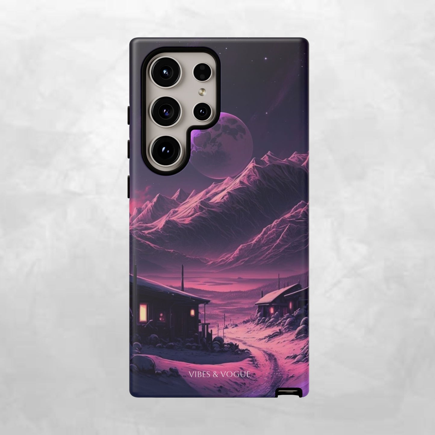 Futuristic Phone Case, Galaxy Aesthetic, Cosmic Art, Stylish Protection, Gifts for Tech Lovers