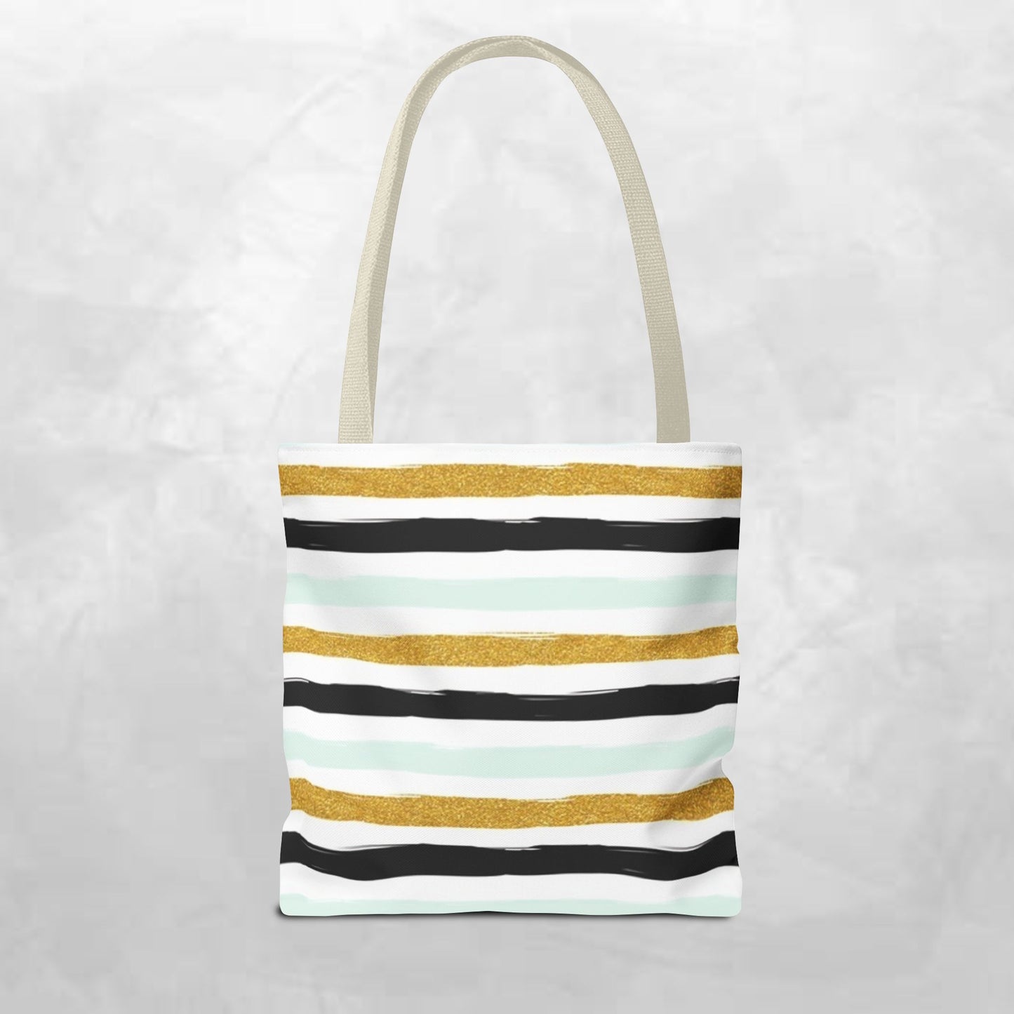 Chic Striped Tote Bag, Stylish Handbag, Casual Carryall, Everyday Shopper, Gift for Her, Beach Bag, Fashion Accessory