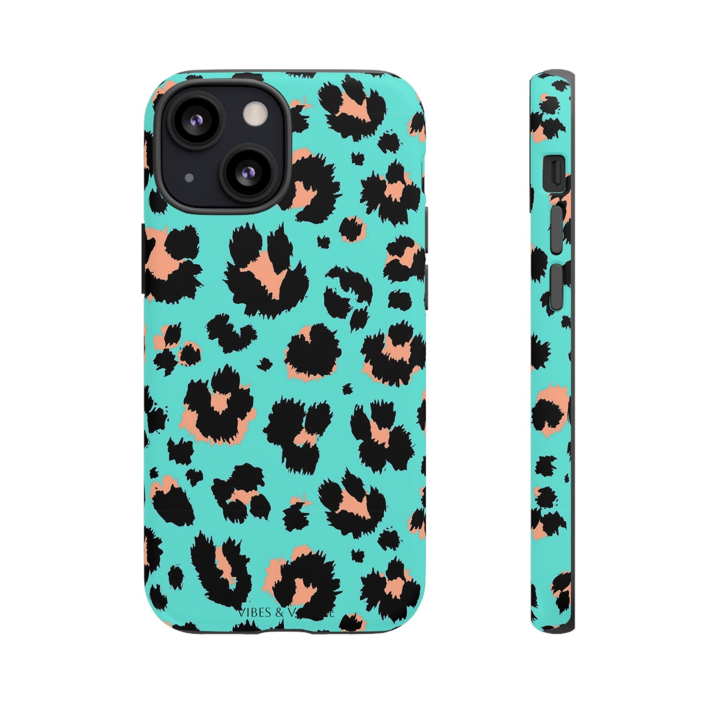 Leopard Print Phone Case, Tough Phone Case, Wild Style Accessory, Animal Print Cover, Stylish Phone Protection