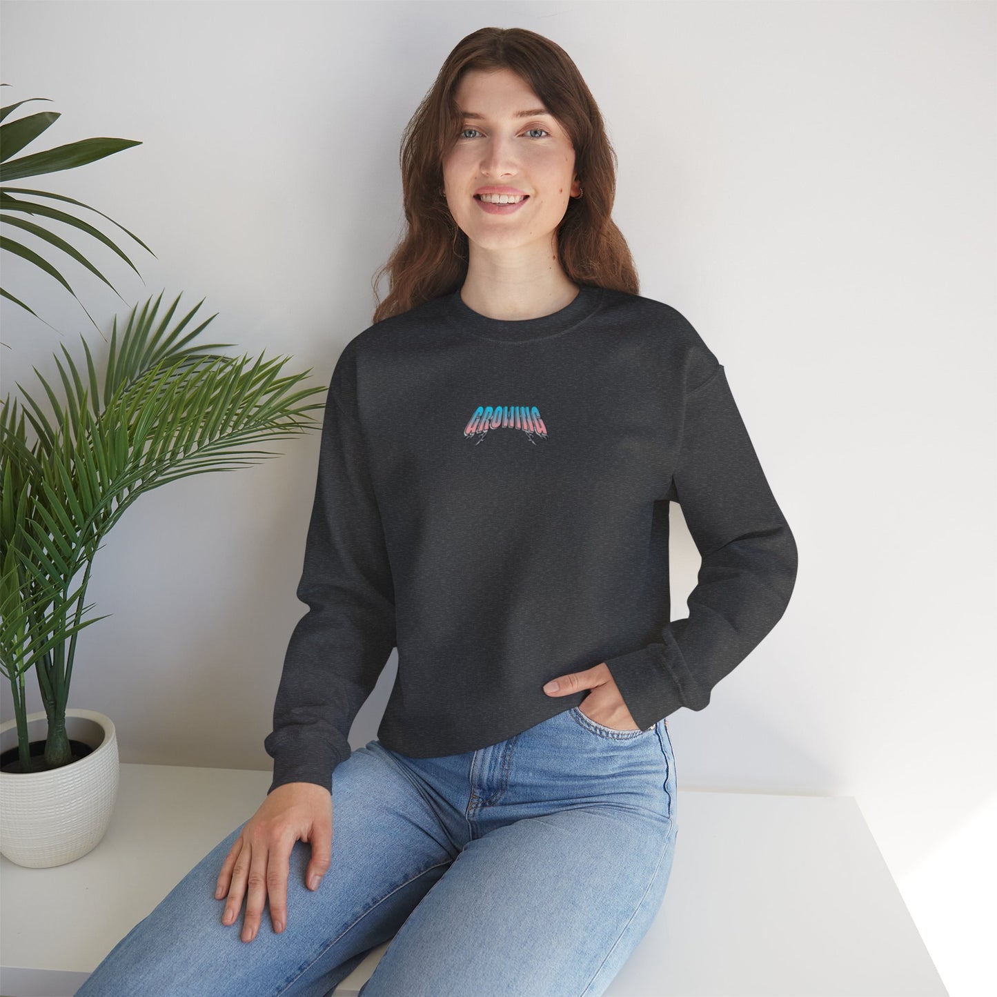 Minimalist Unisex Heavy Blend™ Crewneck Sweatshirt | Cozy Everyday Wear