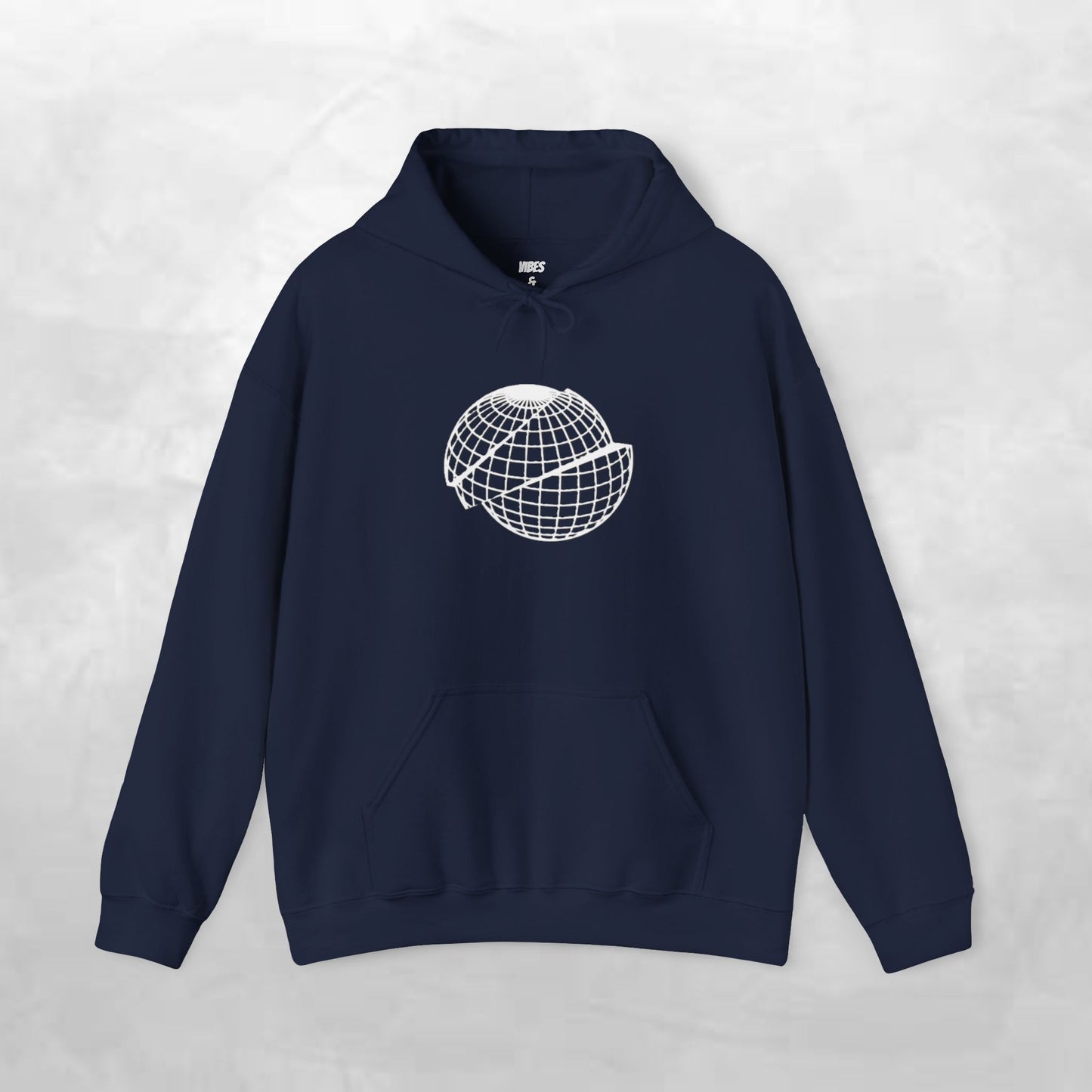 Chill Vibes Unisex Hooded Sweatshirt with Smoky Design