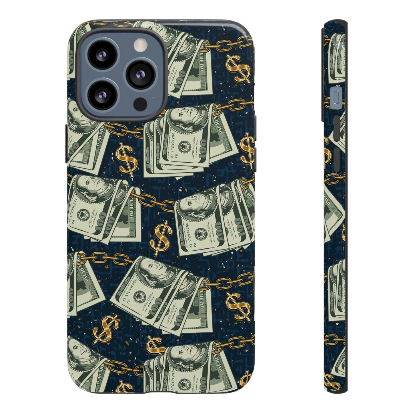 Money Motivation Phone Case, Tough Cases for iPhone, Money Design Phone Accessory, Trendy Tech Gifts, Unique Phone Cover