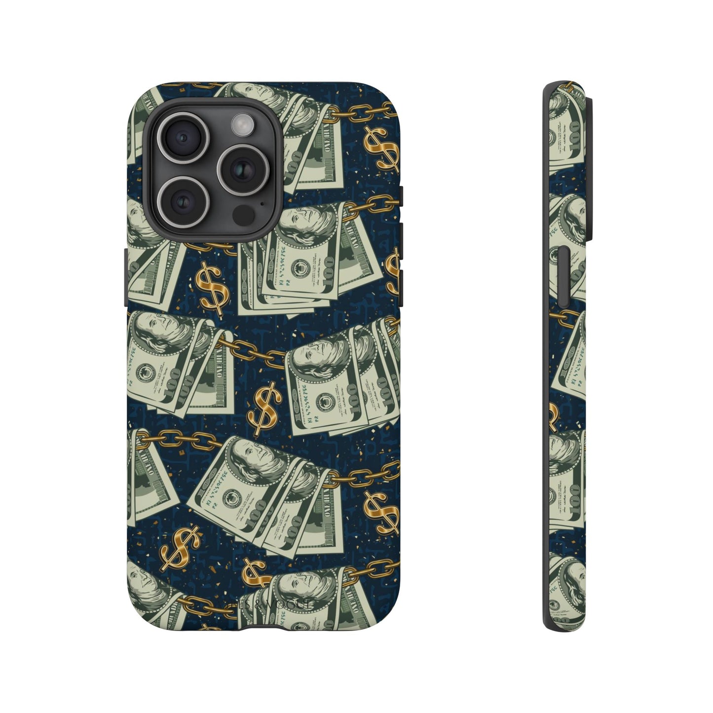 Money Motivation Phone Case, Tough Cases for iPhone, Money Design Phone Accessory, Trendy Tech Gifts, Unique Phone Cover