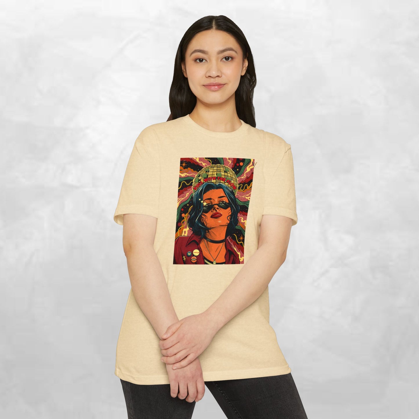 Bohemian Graphic T-Shirt - Vibrant Art Tee for Creative Souls