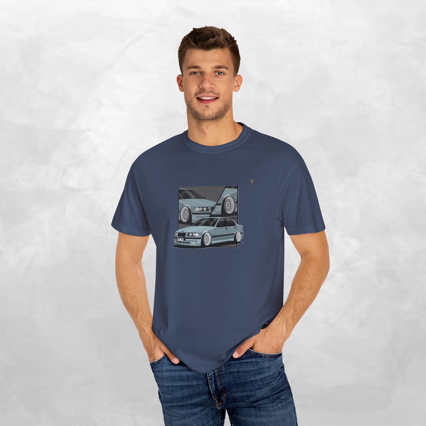 Retro Car Graphic T-Shirt, Cool Car Tee, Vintage Auto Apparel, Unisex Casual Shirt, Gift for Car Lovers, Automotive Fashion