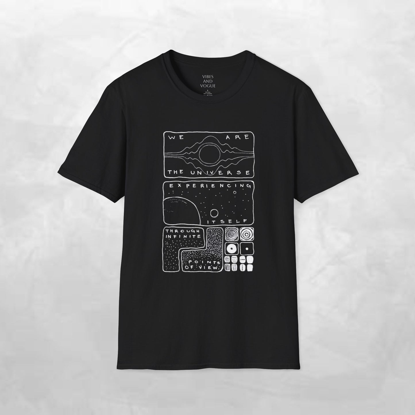 Cosmic Diagram T-Shirt — "We Are The Universe" Astral Graphic Tee