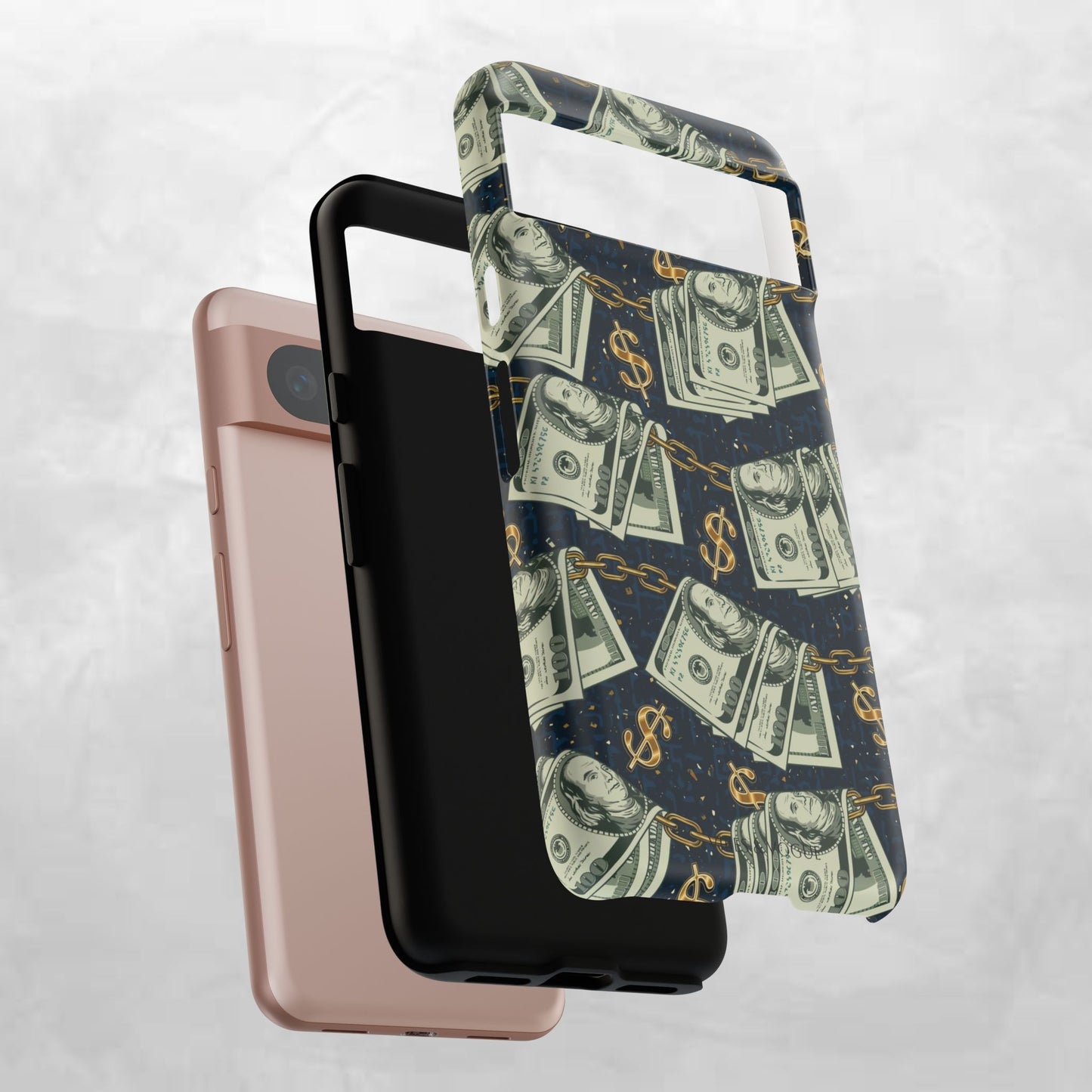 Money Motivation Phone Case, Tough Cases for iPhone, Money Design Phone Accessory, Trendy Tech Gifts, Unique Phone Cover